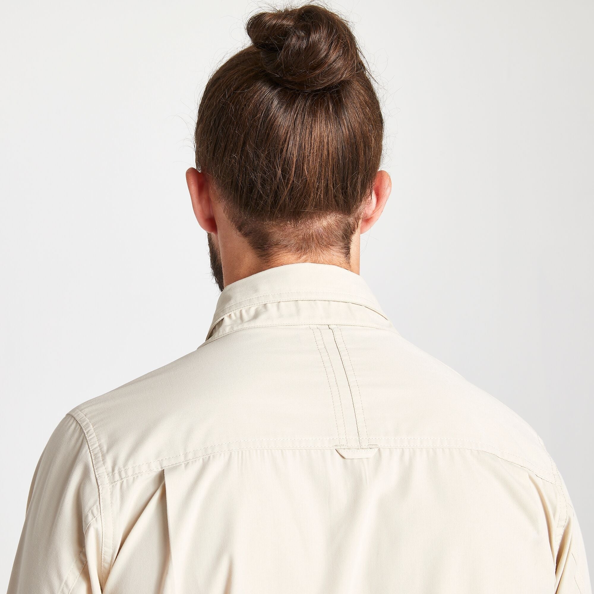 Men's Kiwi Long Sleeved Shirt - Oatmeal