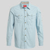 Men's Insect Shield® Adventure III Long Sleeved Shirt - Niagara Blue