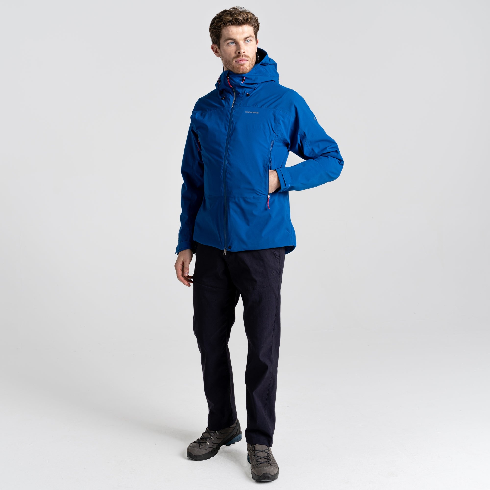 Men's Gryffin Waterproof Jacket - Picotee Blue/Dark Picotee Blue