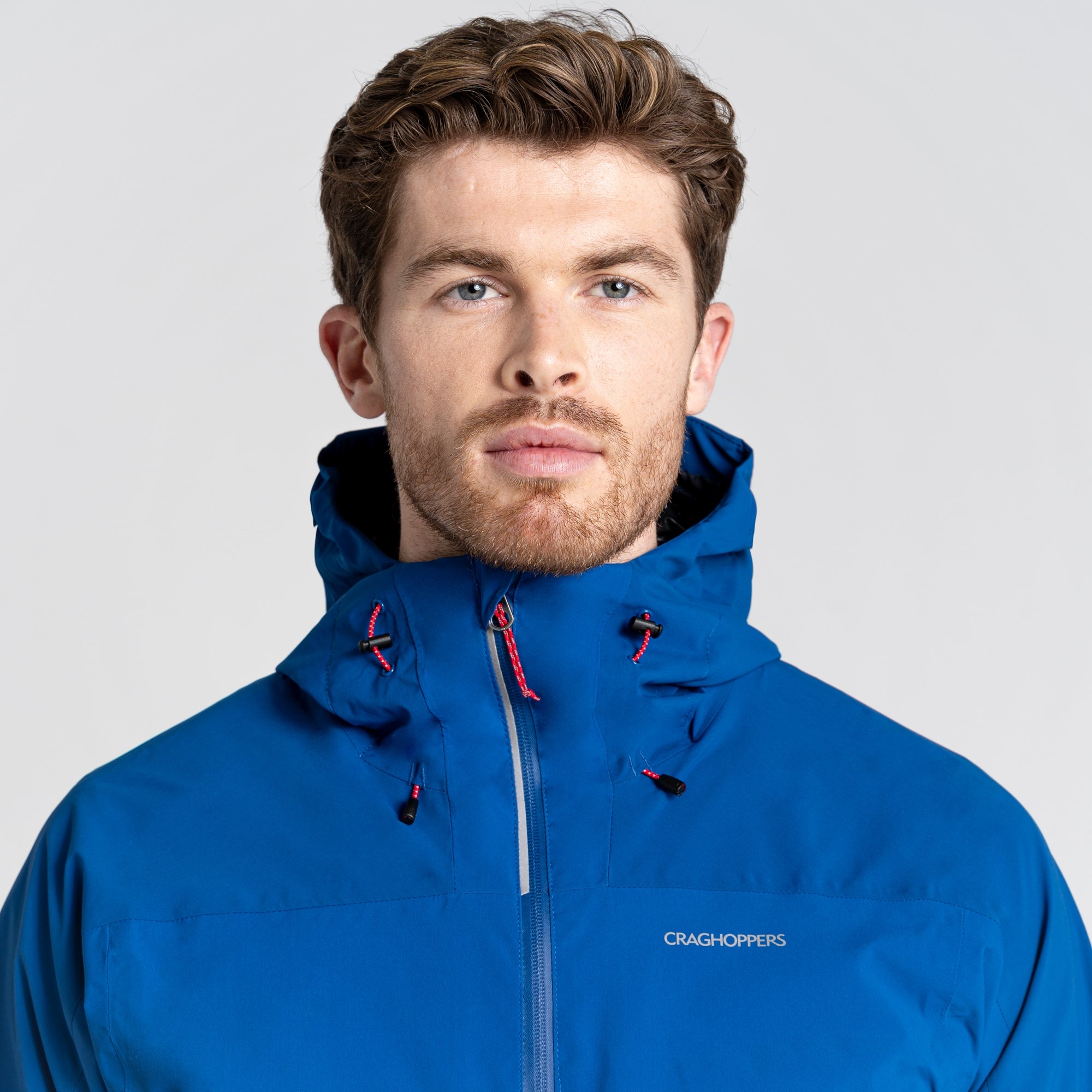 Men's Gryffin Waterproof Jacket - Picotee Blue/Dark Picotee Blue