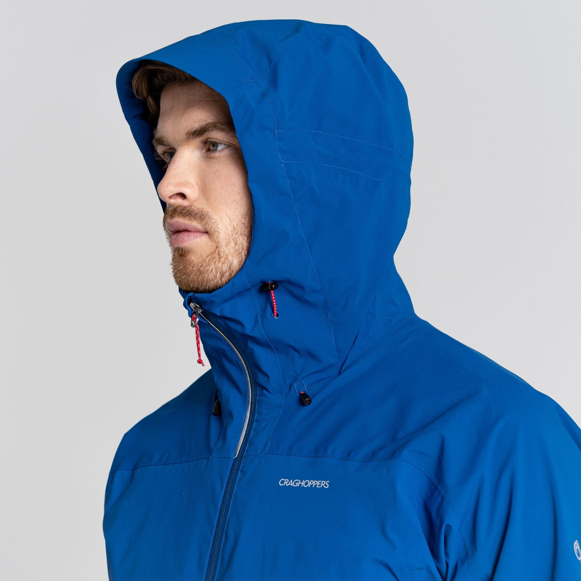 Men's Gryffin Waterproof Jacket - Picotee Blue/Dark Picotee Blue