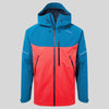 Men's Dynamic Jacket - Poseidon Blue/Lava Red