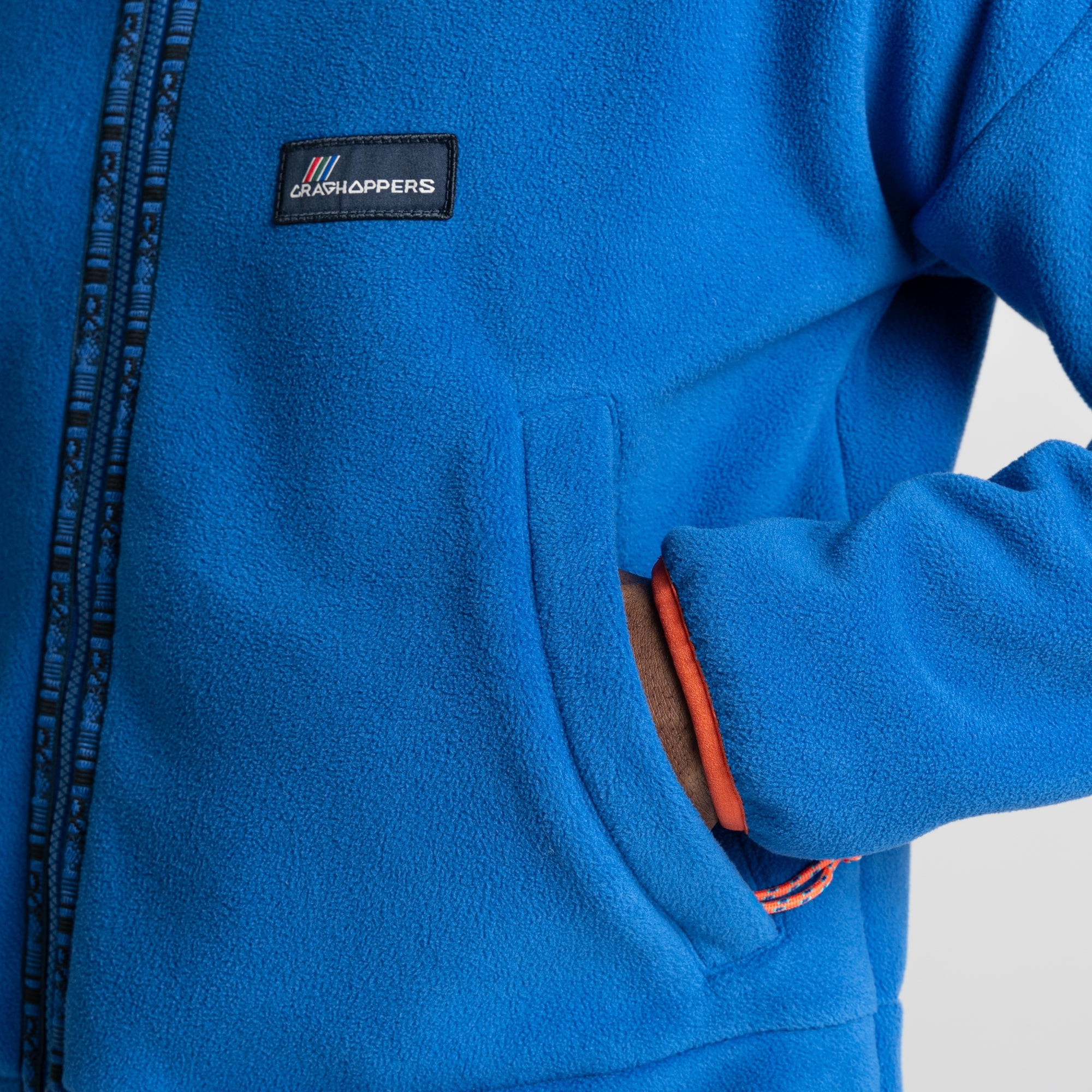 Unisex Haskin Full Zip Fleece | Bolt Blue
