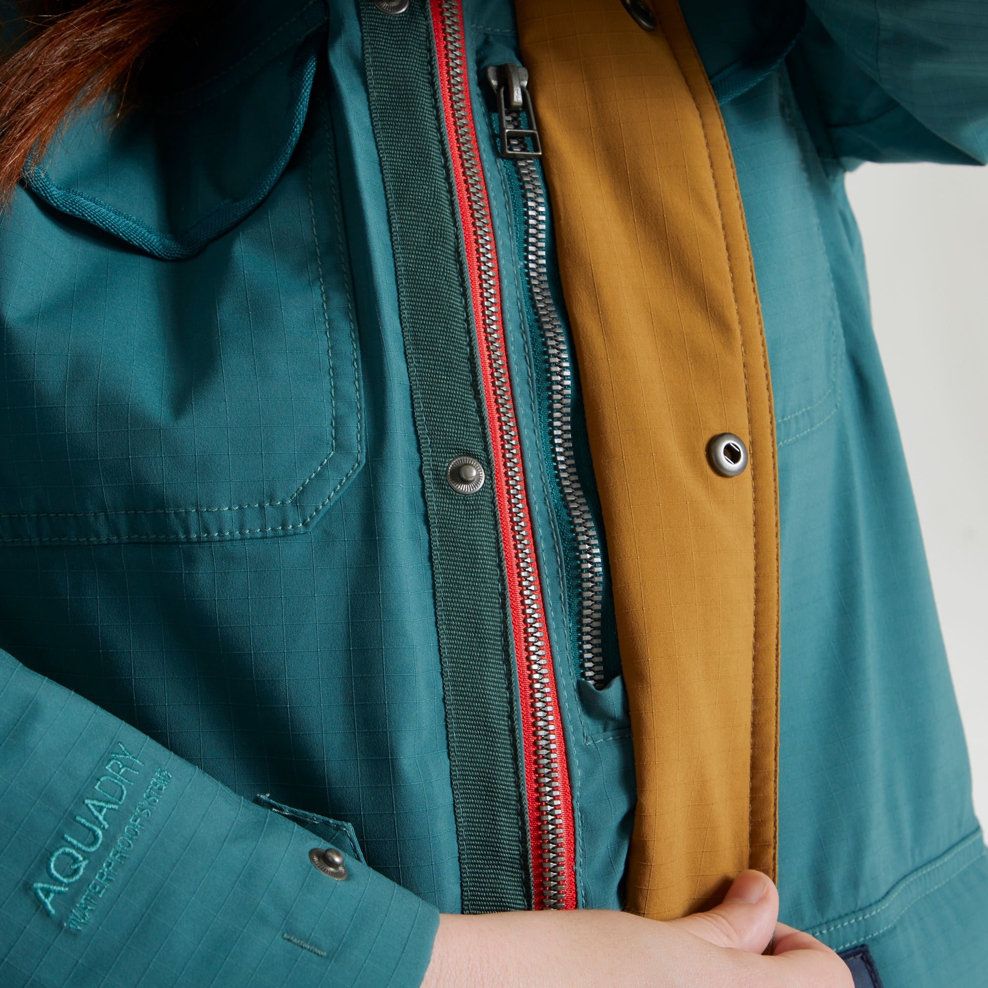 Unisex Hanson Waterproof Parka - Winter Lagoon