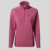 Women's Miska Half Zip Fleece - Baton Rouge/Blackcurrant