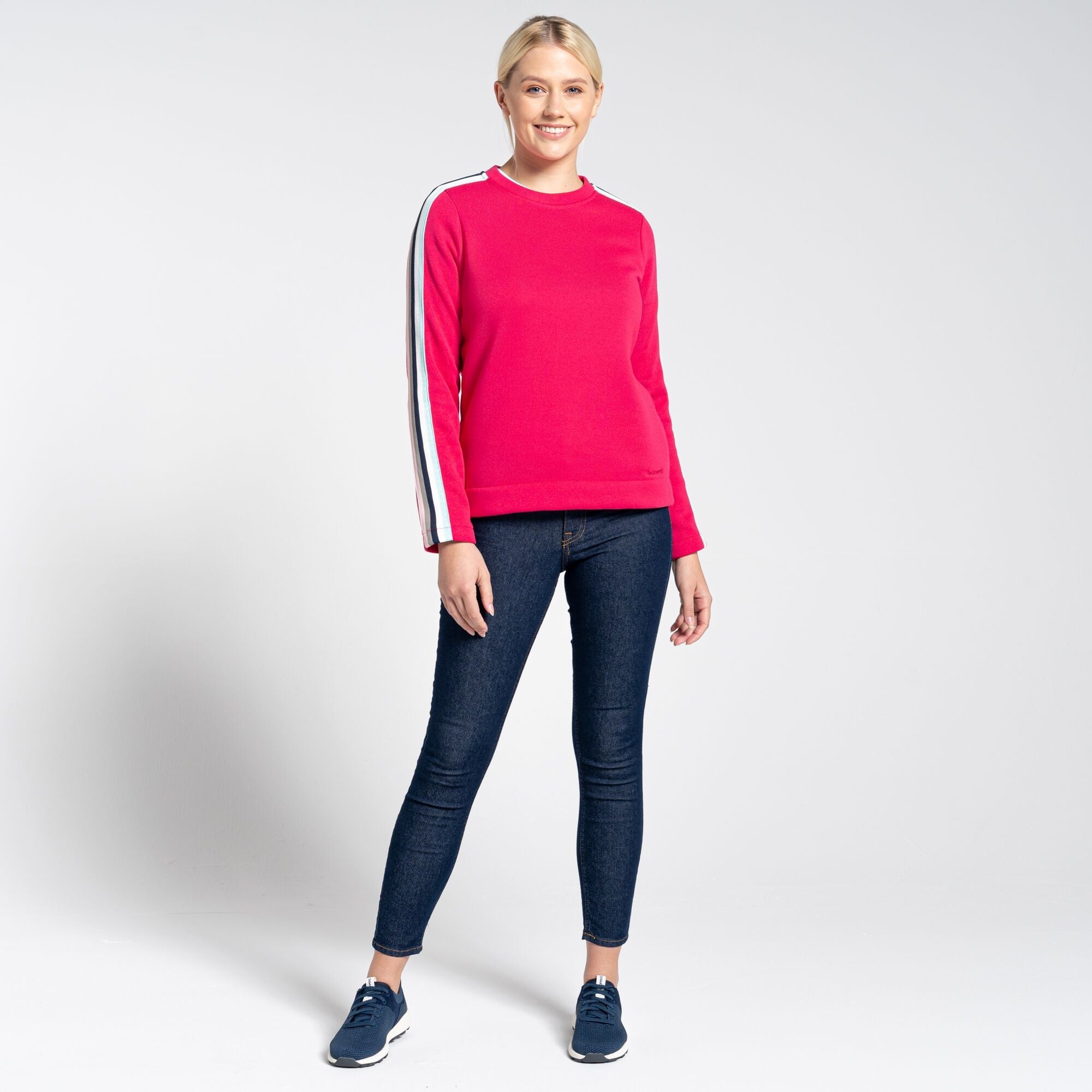 Women's Pinalla Crew Neck - Orchid Flower
