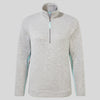 Women's Pinalla Half Zip - Soft Grey Marl