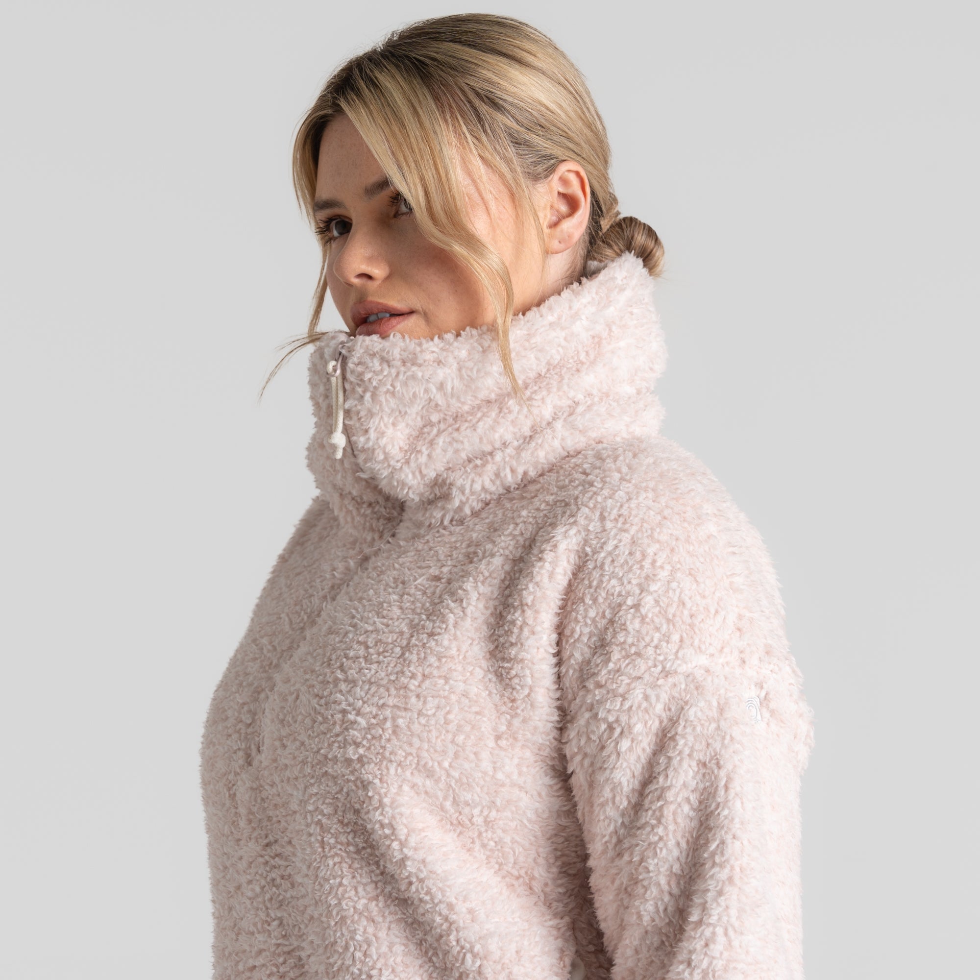 Women's Bronagh Half Zip - Pink Dusk Marl