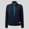 Women's CO2 Renu Half Zip Fleece - Blue Navy