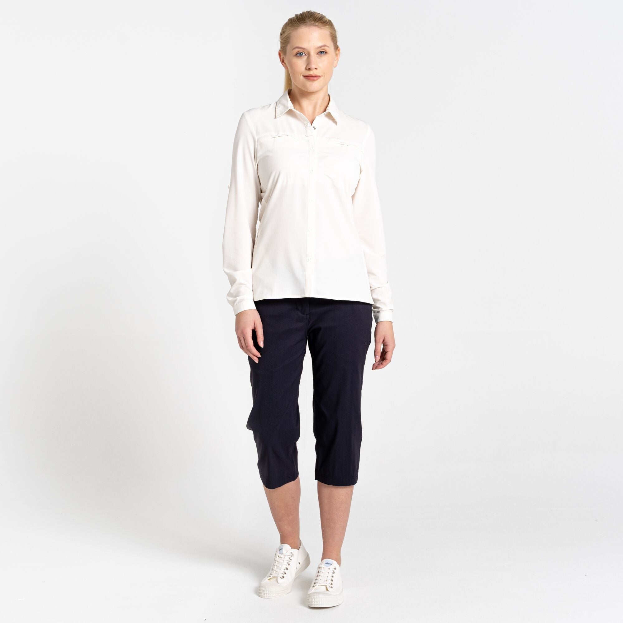 Women's Kiwi Pro II Crop Pants - Dark Navy