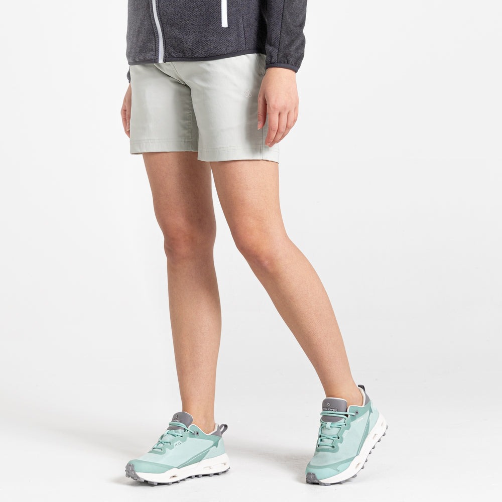 Women's Stretch Kiwi Pro III Shorts Dove Grey