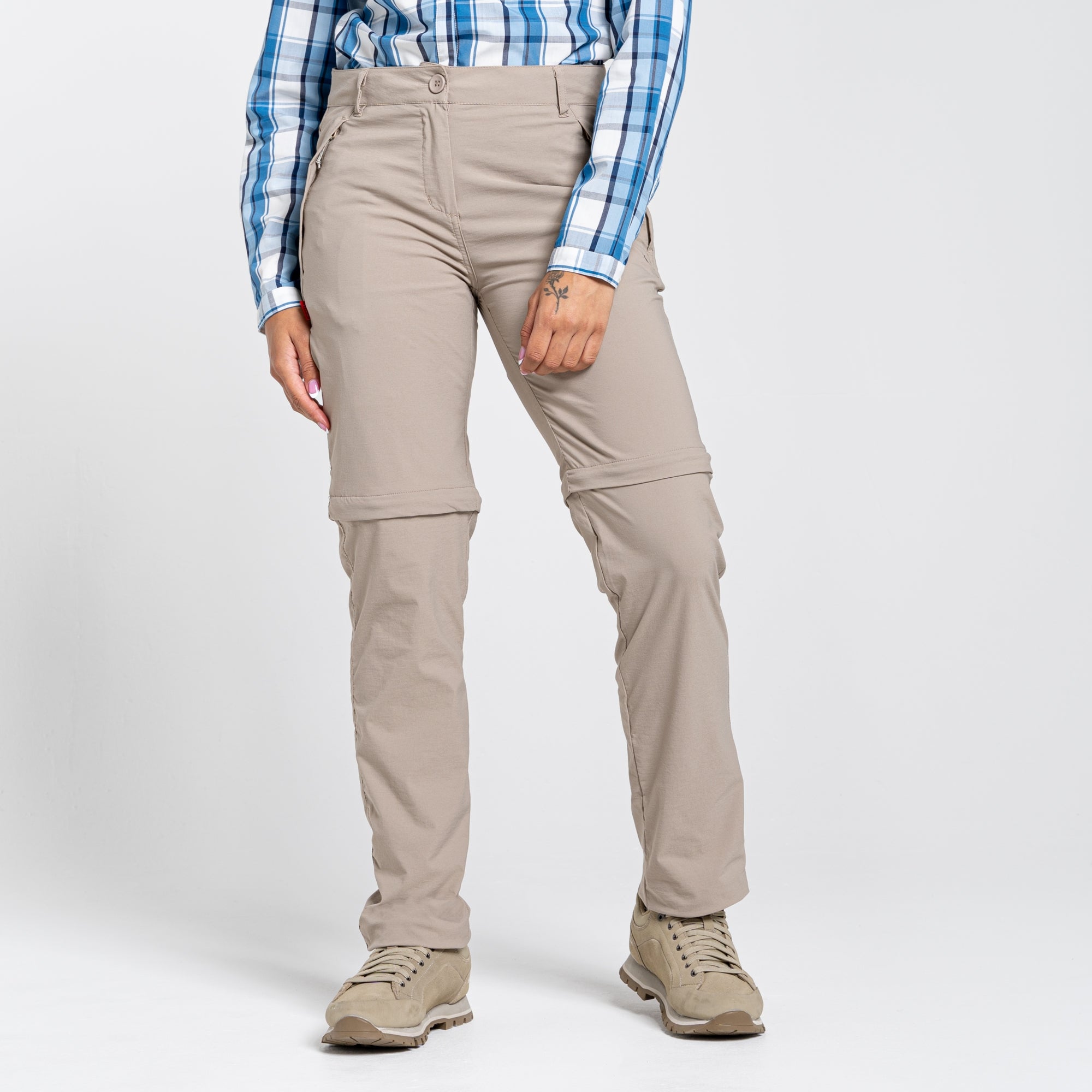 Women's Insect Shield® Pro II Convertible Pants | Mushroom