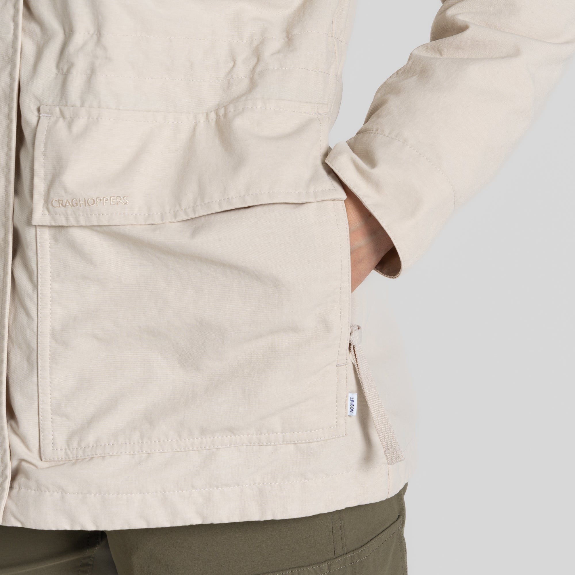 Women's Insect Shield® Adventure II Jacket - Stone