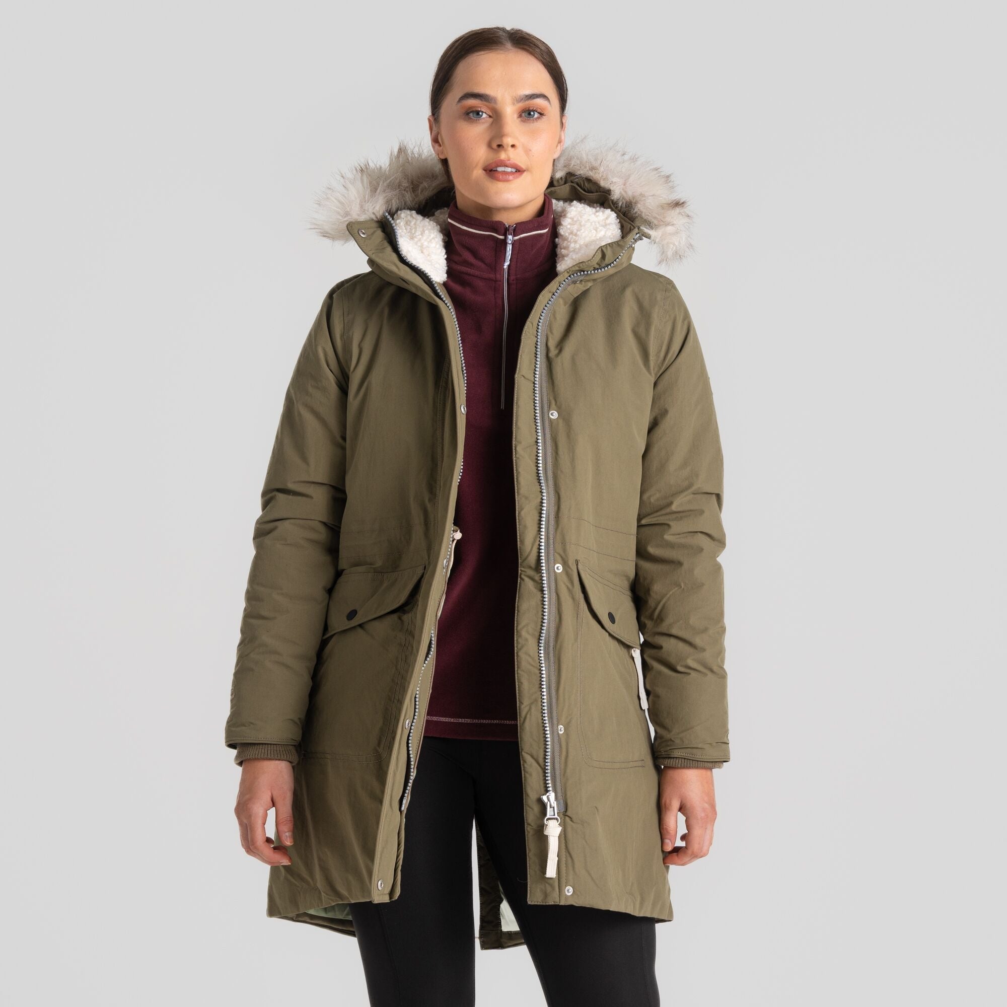 Women's Lundale Insulated Jacket - Wild Olive
