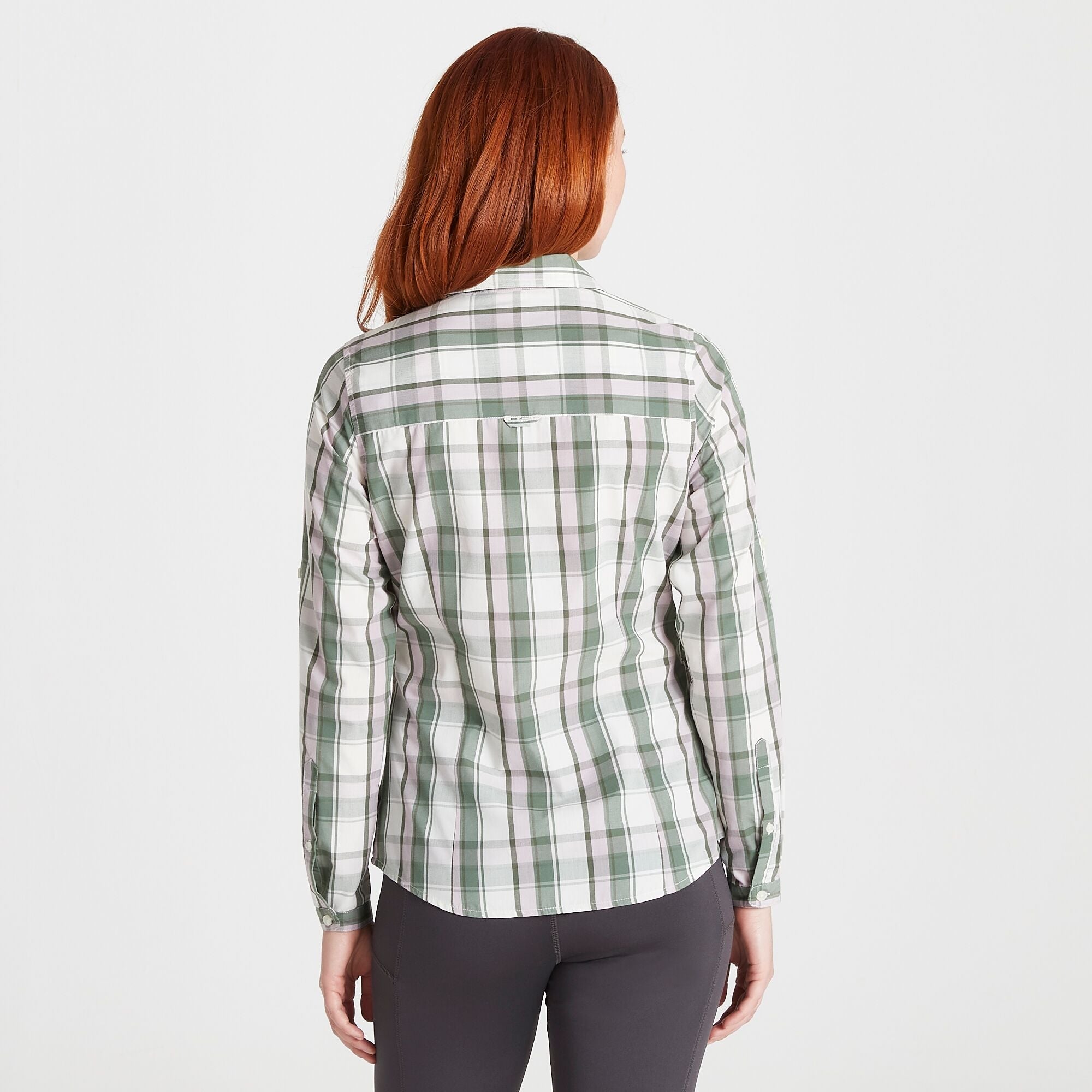Women's Kiwi II Long Sleeved Shirt - Sage Check