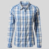 Women's Kiwi II Long Sleeved Shirt - Harbor Blue Check