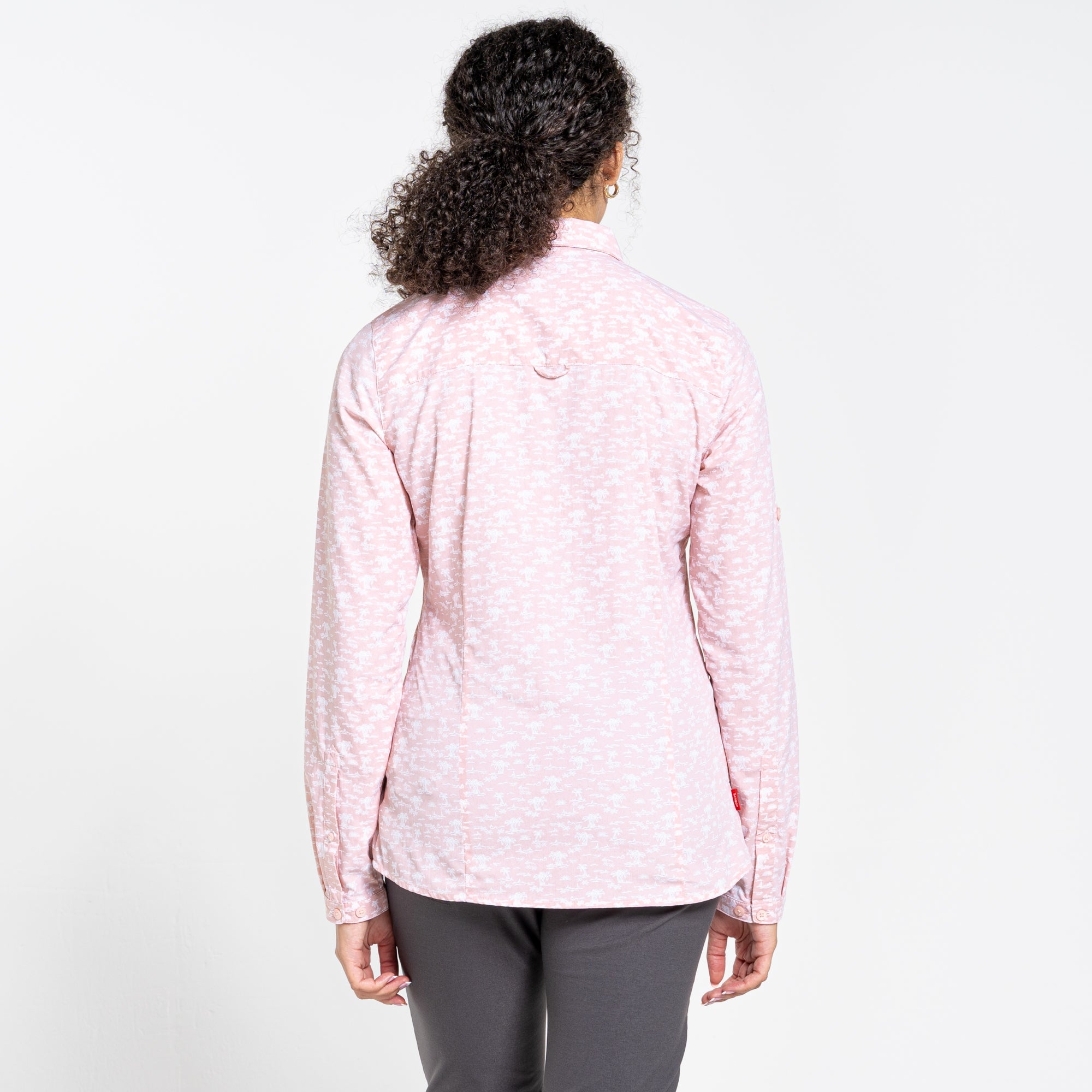 Women's Insect Shield® Callo Long-Sleeved Shirt - Pink Clay Print