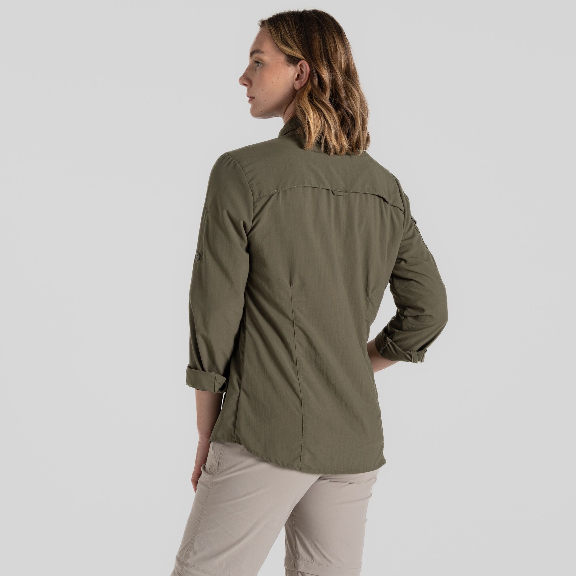 Women's Insect Shield® Adventure III Long-Sleeved Shirt | Wild Olive