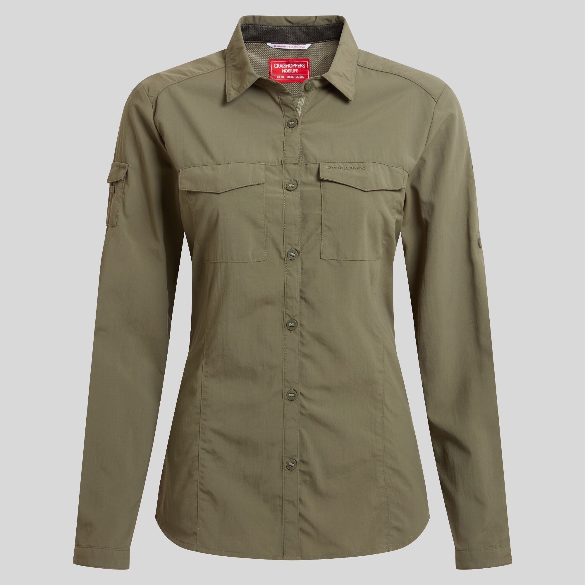 Women's Insect Shield® Adventure III Long-Sleeved Shirt | Wild Olive