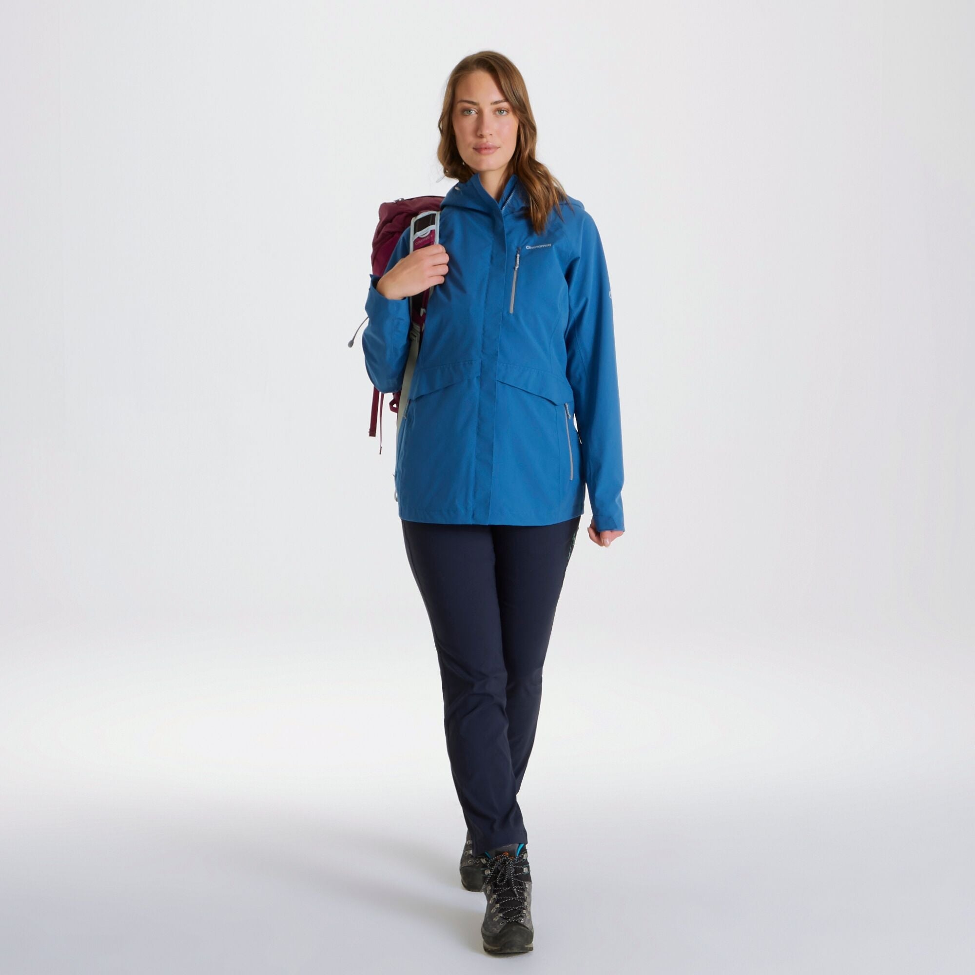 Women's Caldbeck Waterproof Jacket - Yale Blue