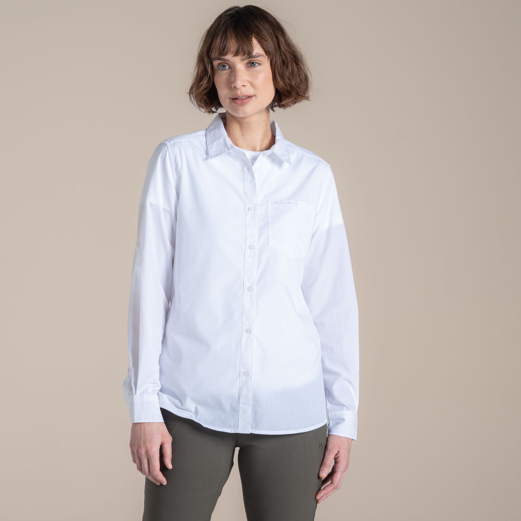 Women's Kiwi Long Sleeved Shirt - White
