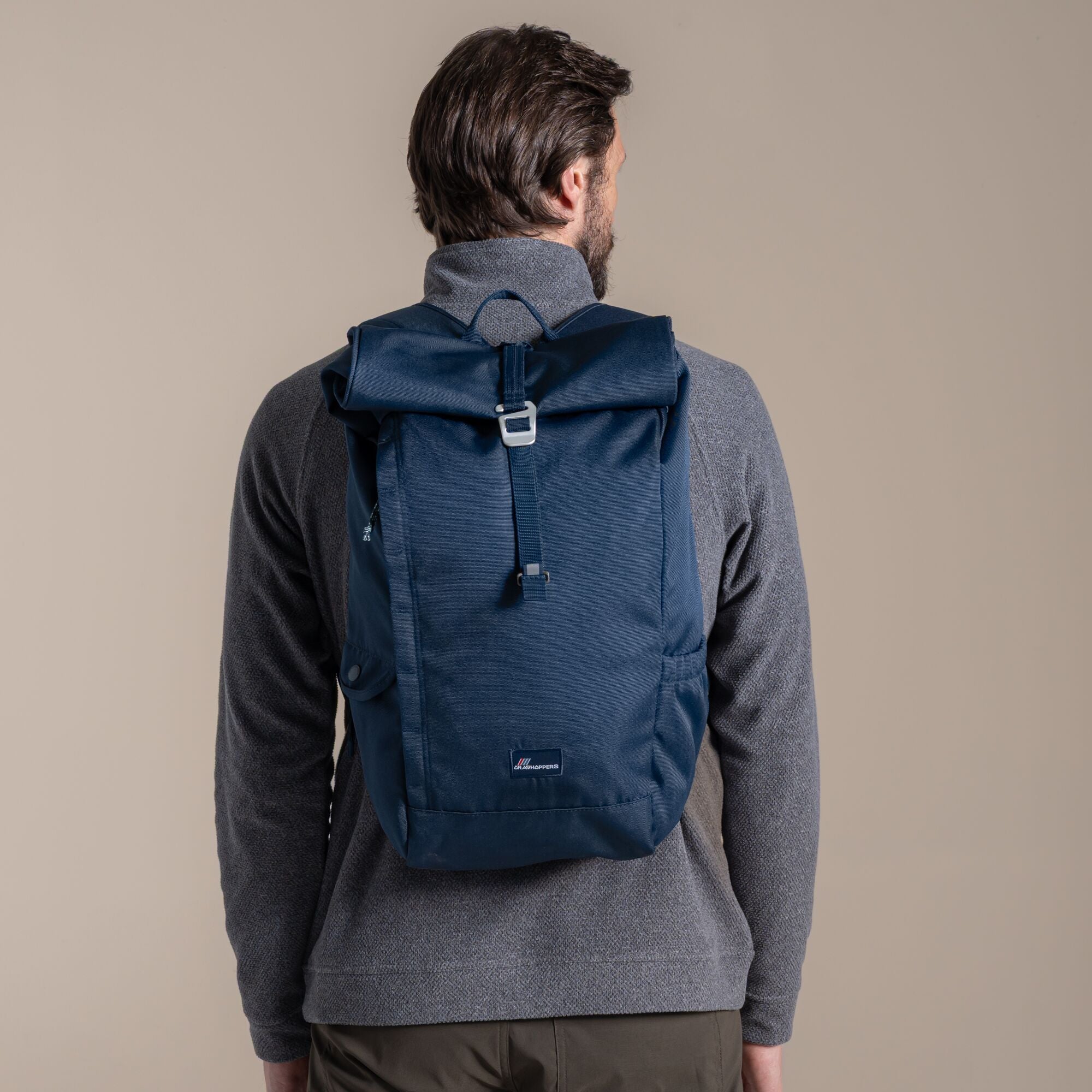 20L Kiwi Classic Rolltop Backpack - Blue Stone