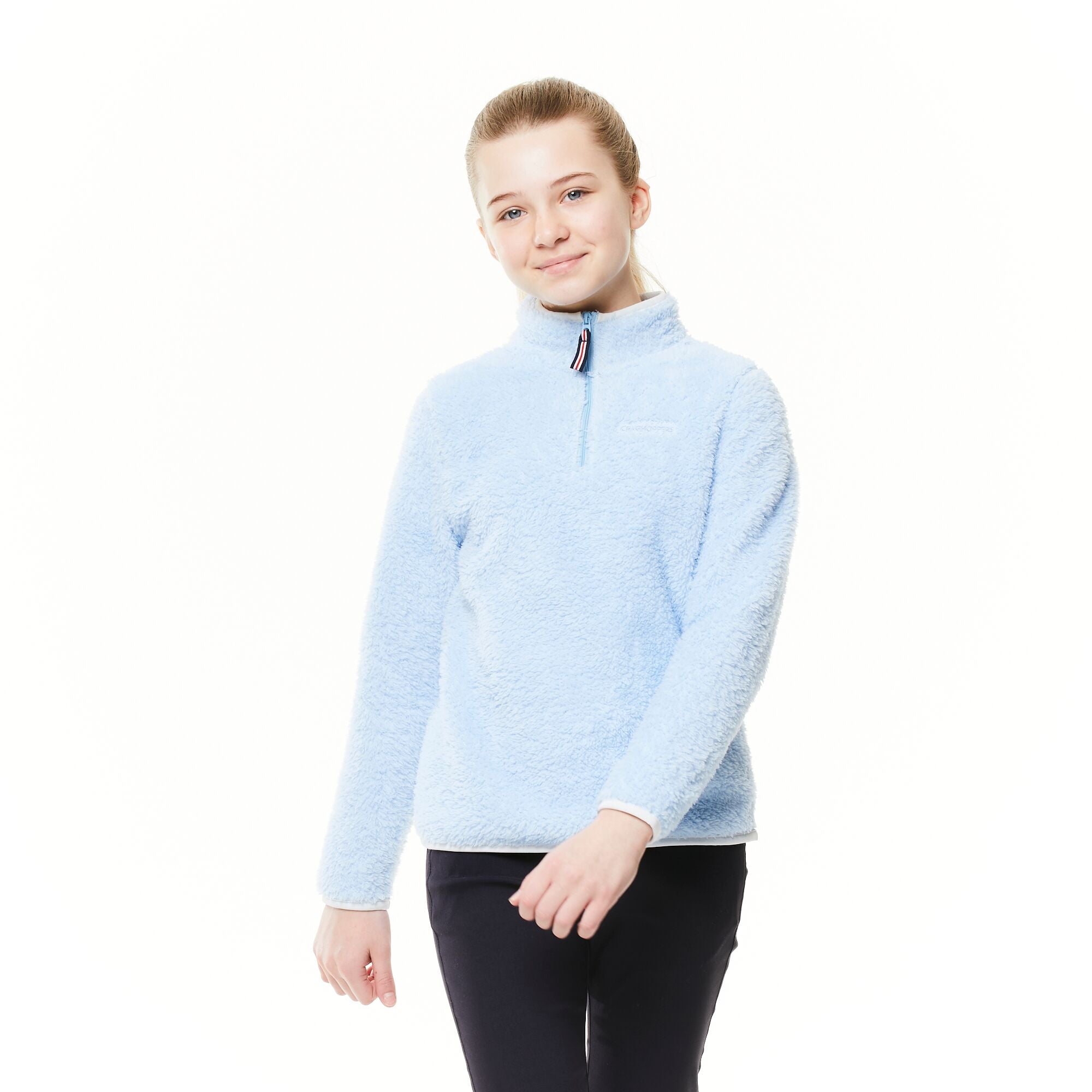 Kids' Angda Half Zip Fleece | Harbour Blue
