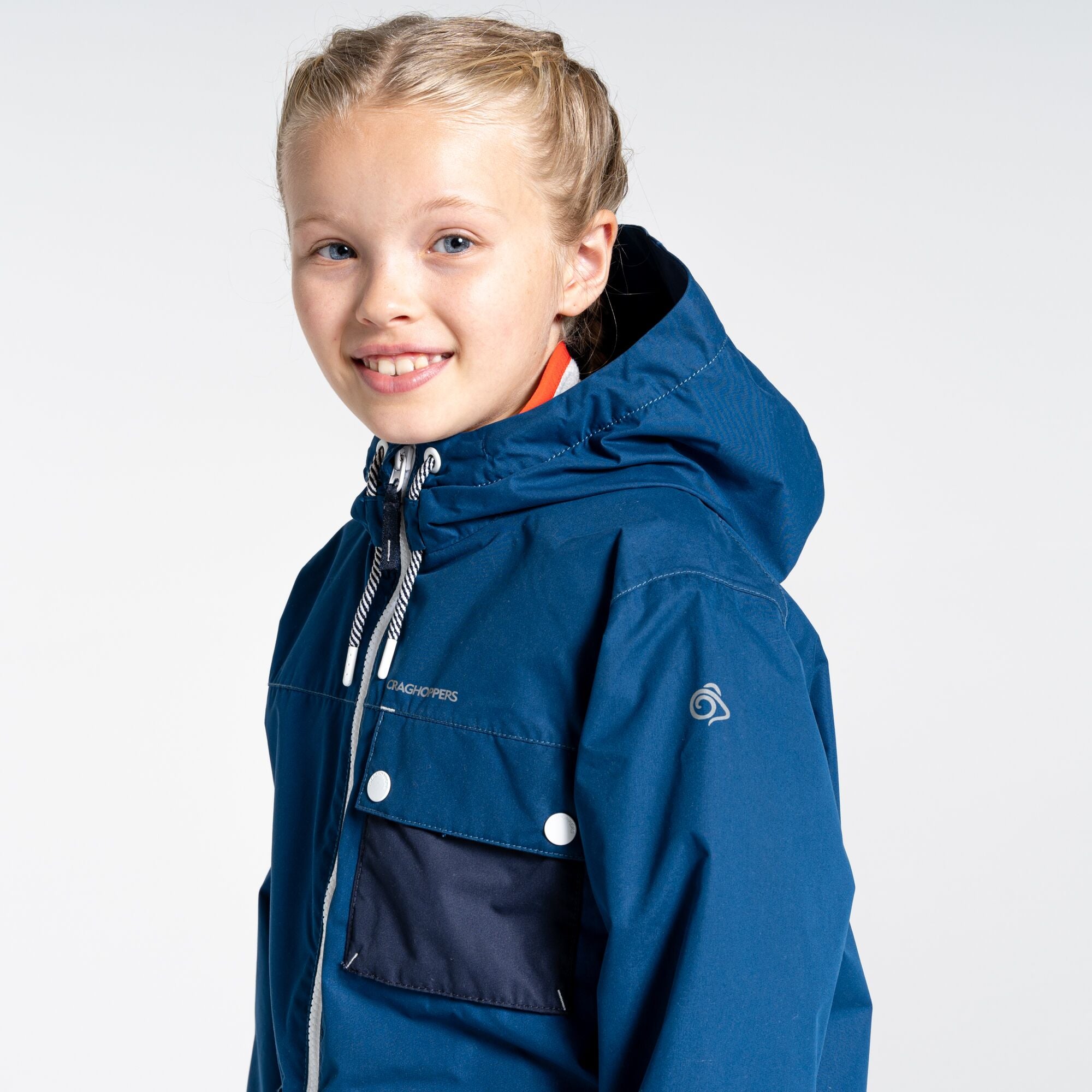 Kid's Carter Waterproof Jacket - Poseidon Blue