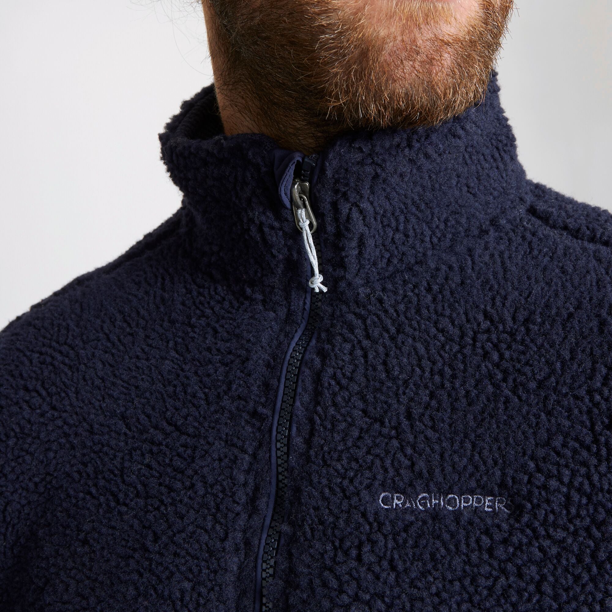 Men's Elroy Half Zip Fleece - Blue Navy