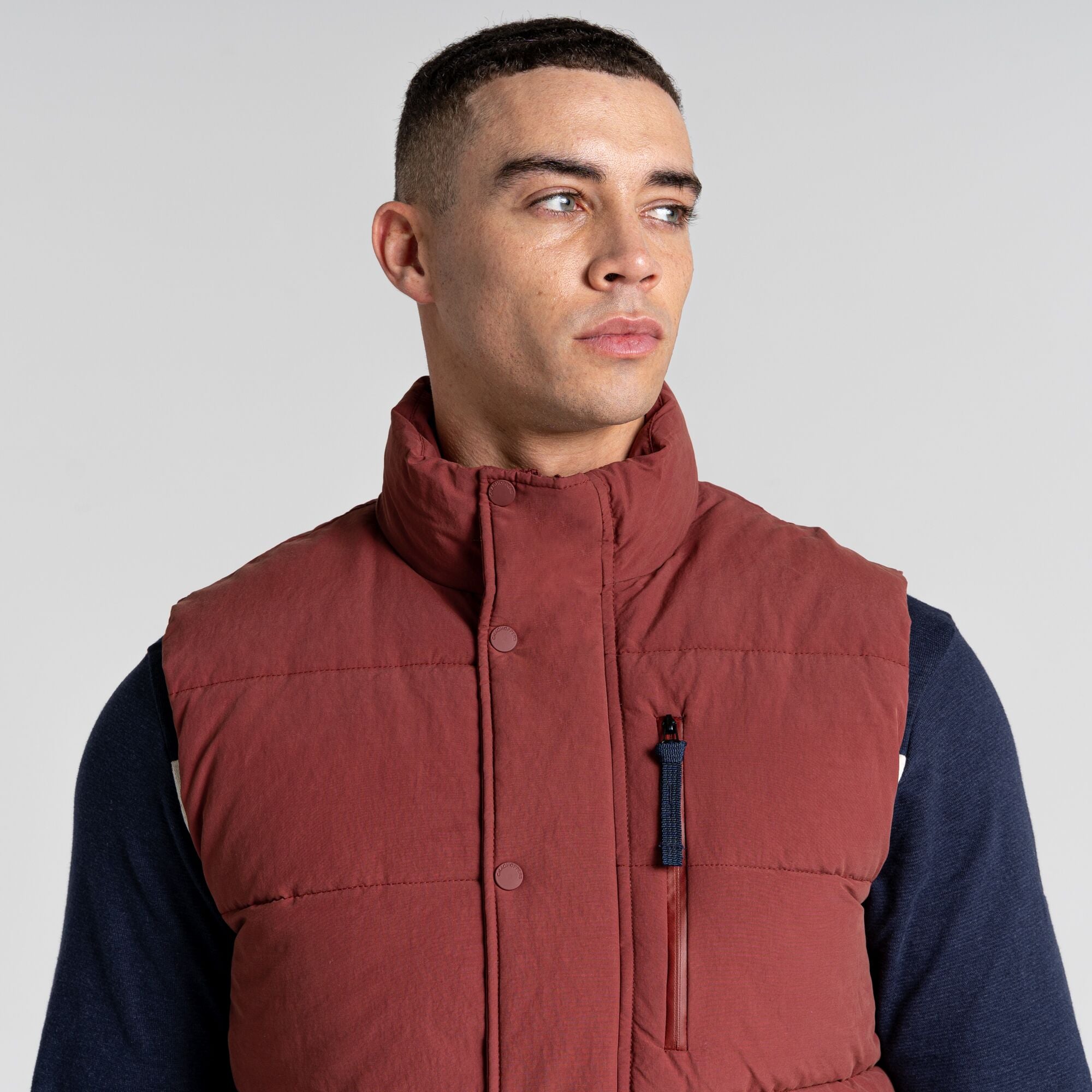 Men's Dunbeath Vest - Mahogany