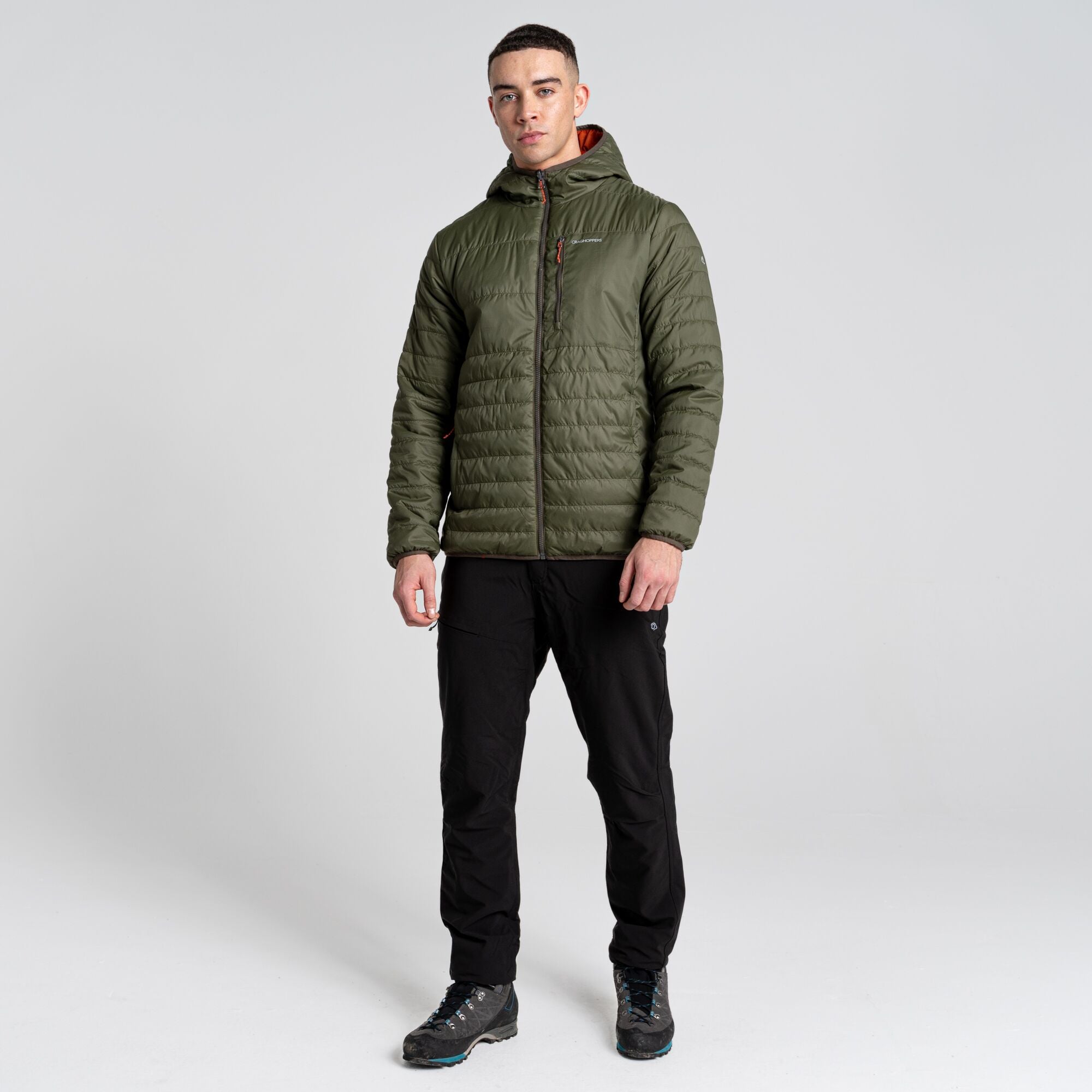 Men's Compresslite Hooded Jacket - Parka Green