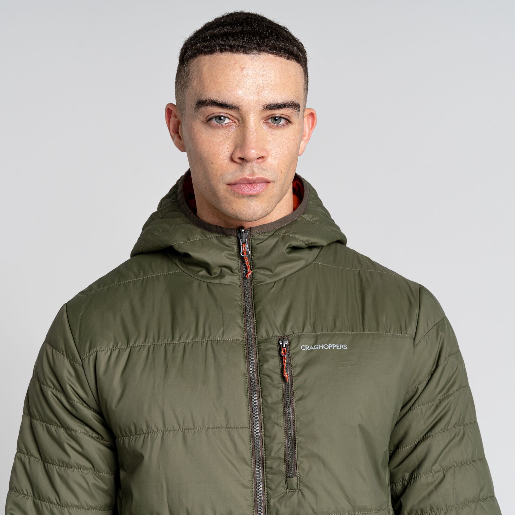 Men's Compresslite Hooded Jacket - Parka Green