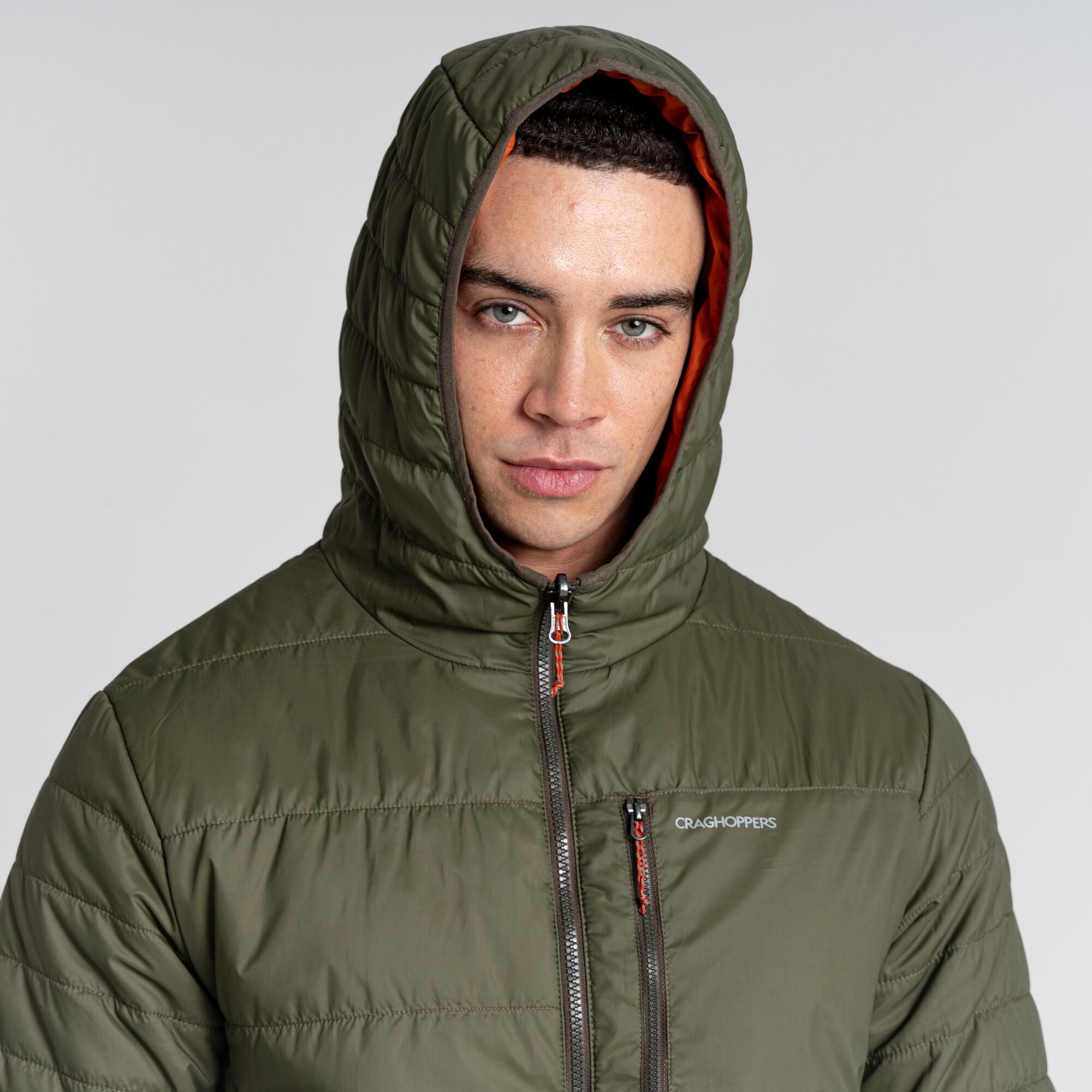 Men's Compresslite Hooded Jacket - Parka Green