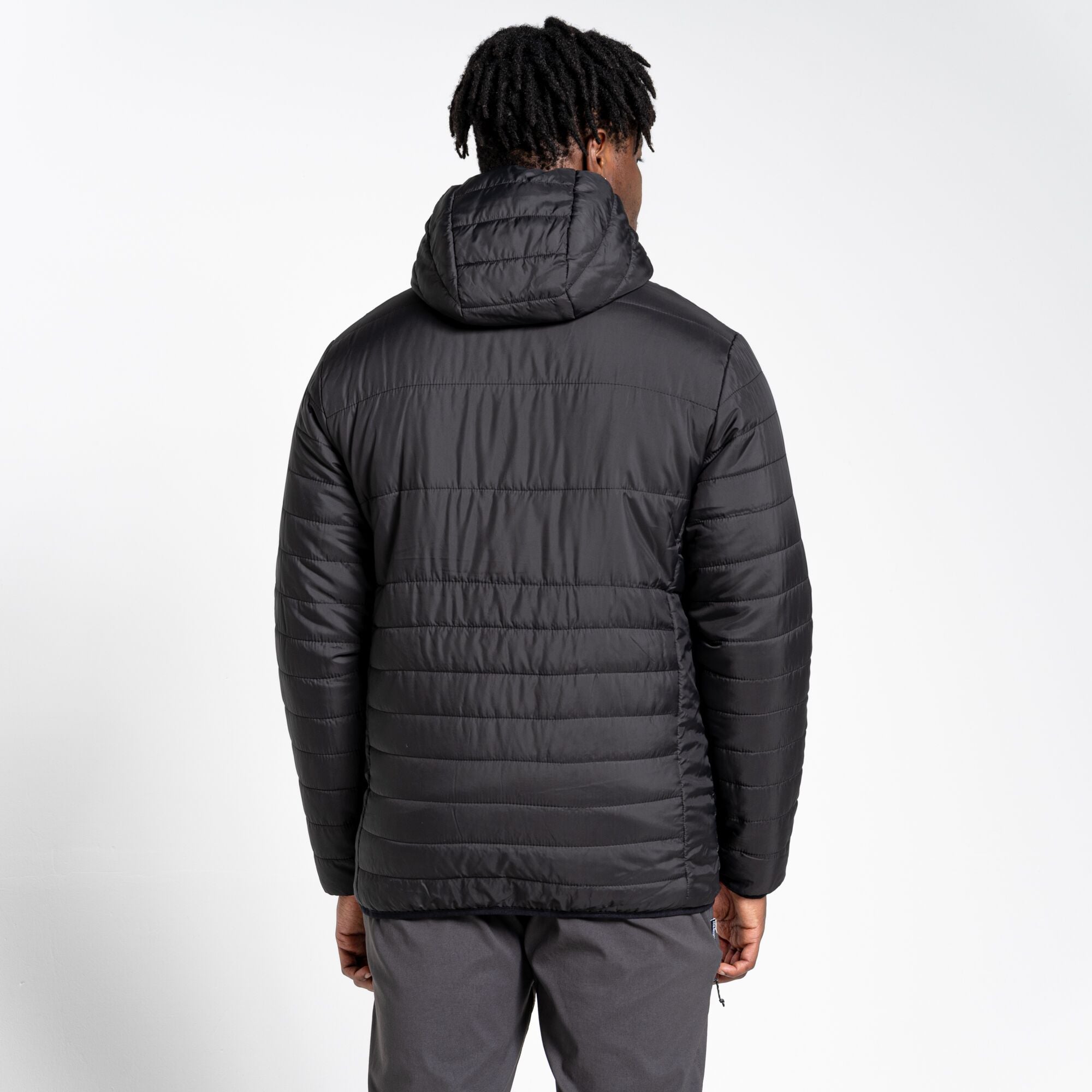 Men's Compresslite Hooded Jacket - Black