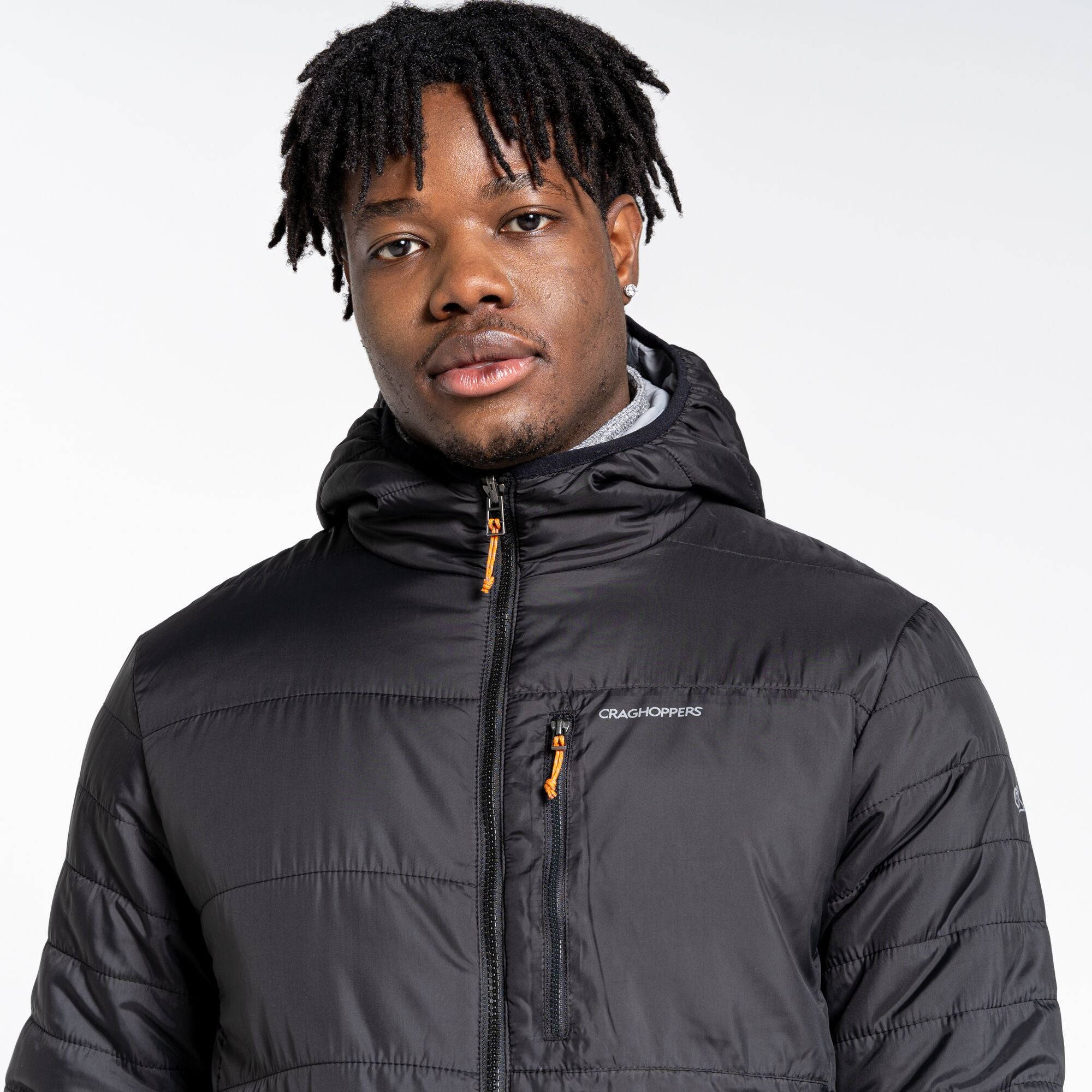 Men's Compresslite Hooded Jacket - Black