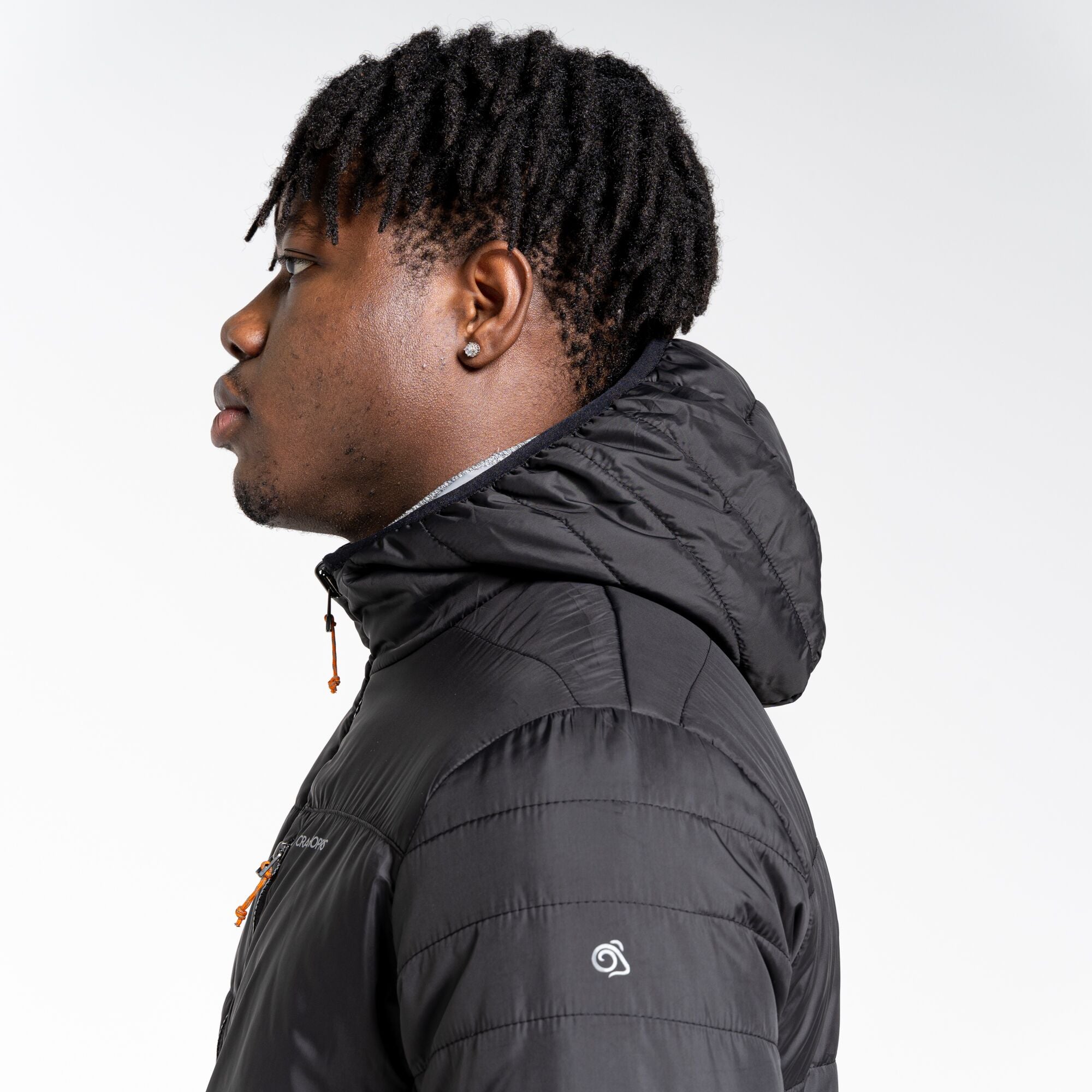 Men's Compresslite Hooded Jacket - Black