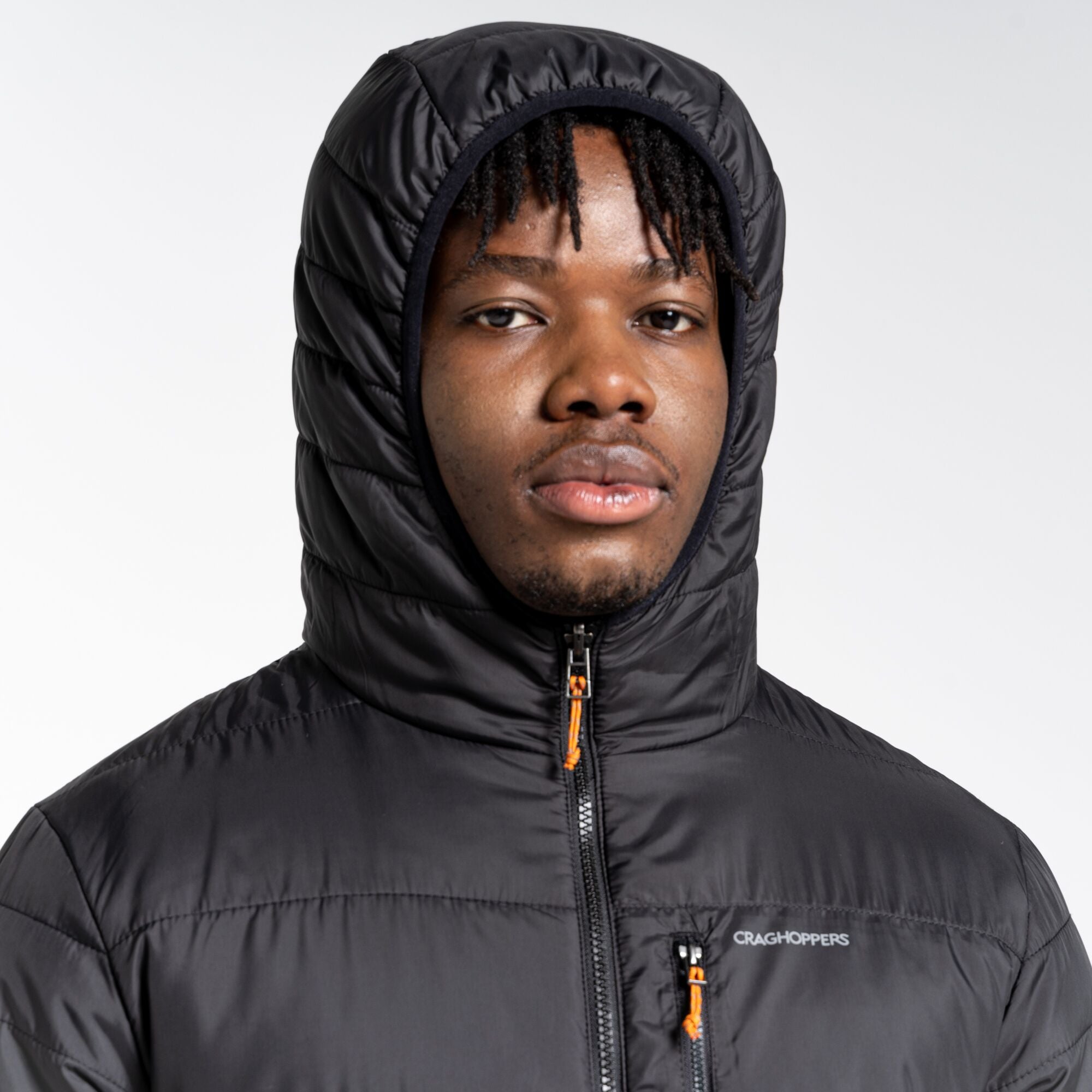 Men's Compresslite Hooded Jacket - Black