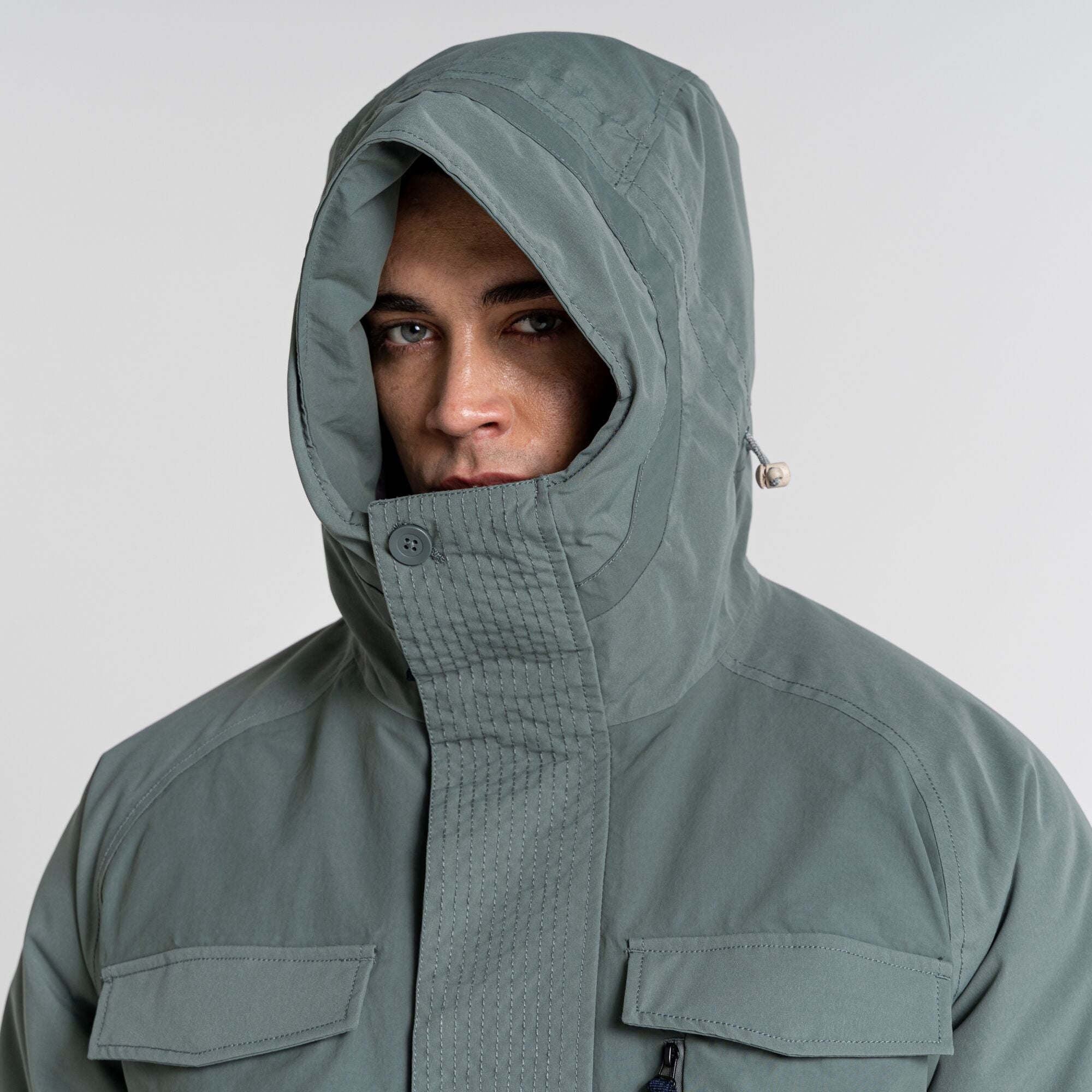 Men's Sinclair Insulated Hooded Jacket - Balsam Green