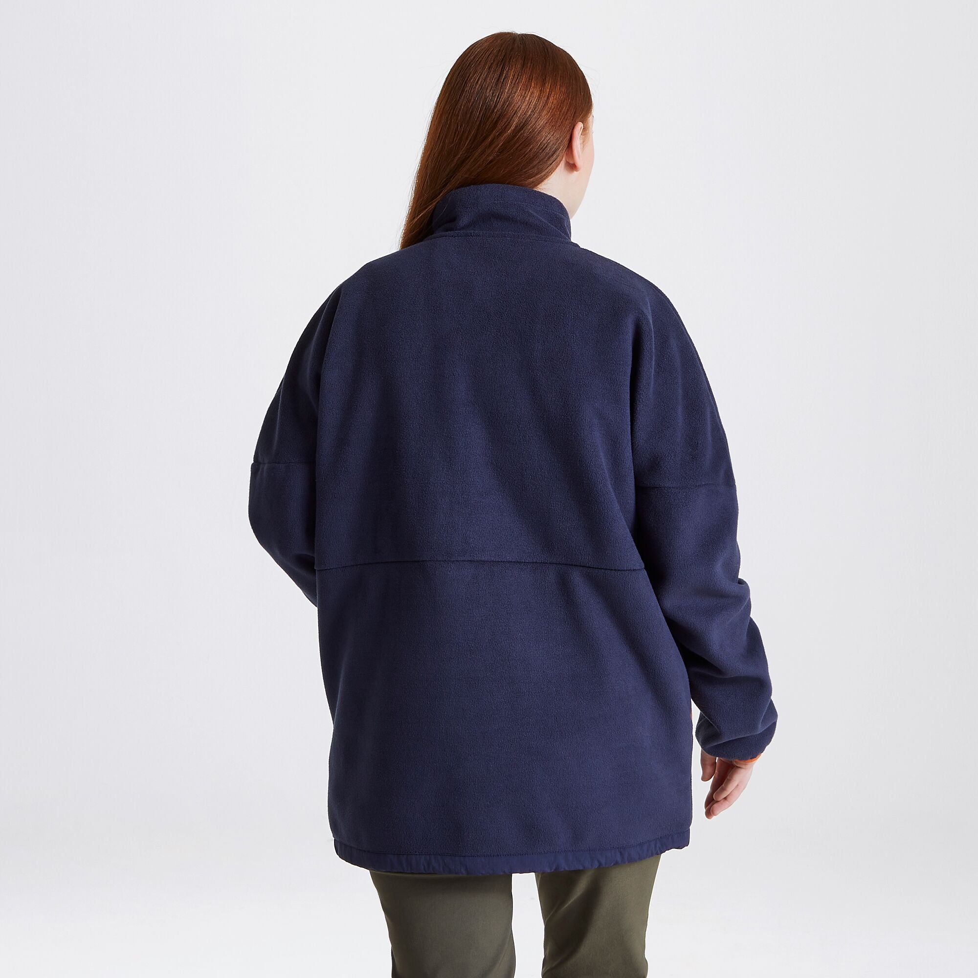 Unisex Whitlaw Half Zip Fleece - Blue Navy