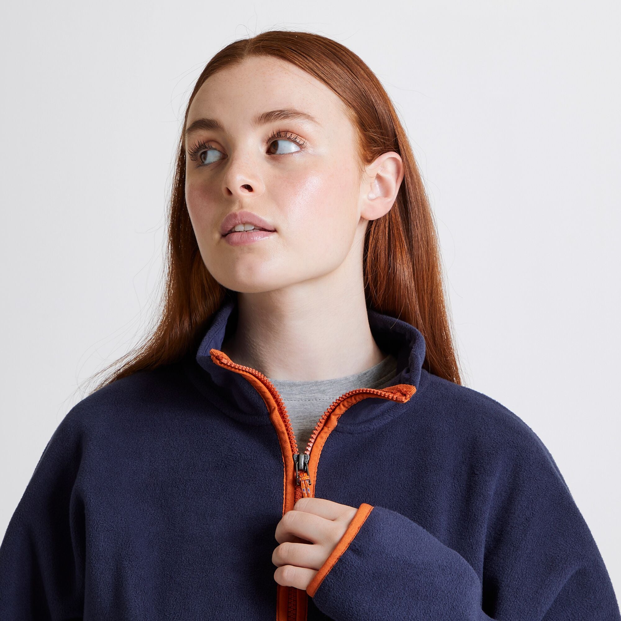 Unisex Whitlaw Half Zip Fleece | Blue Navy