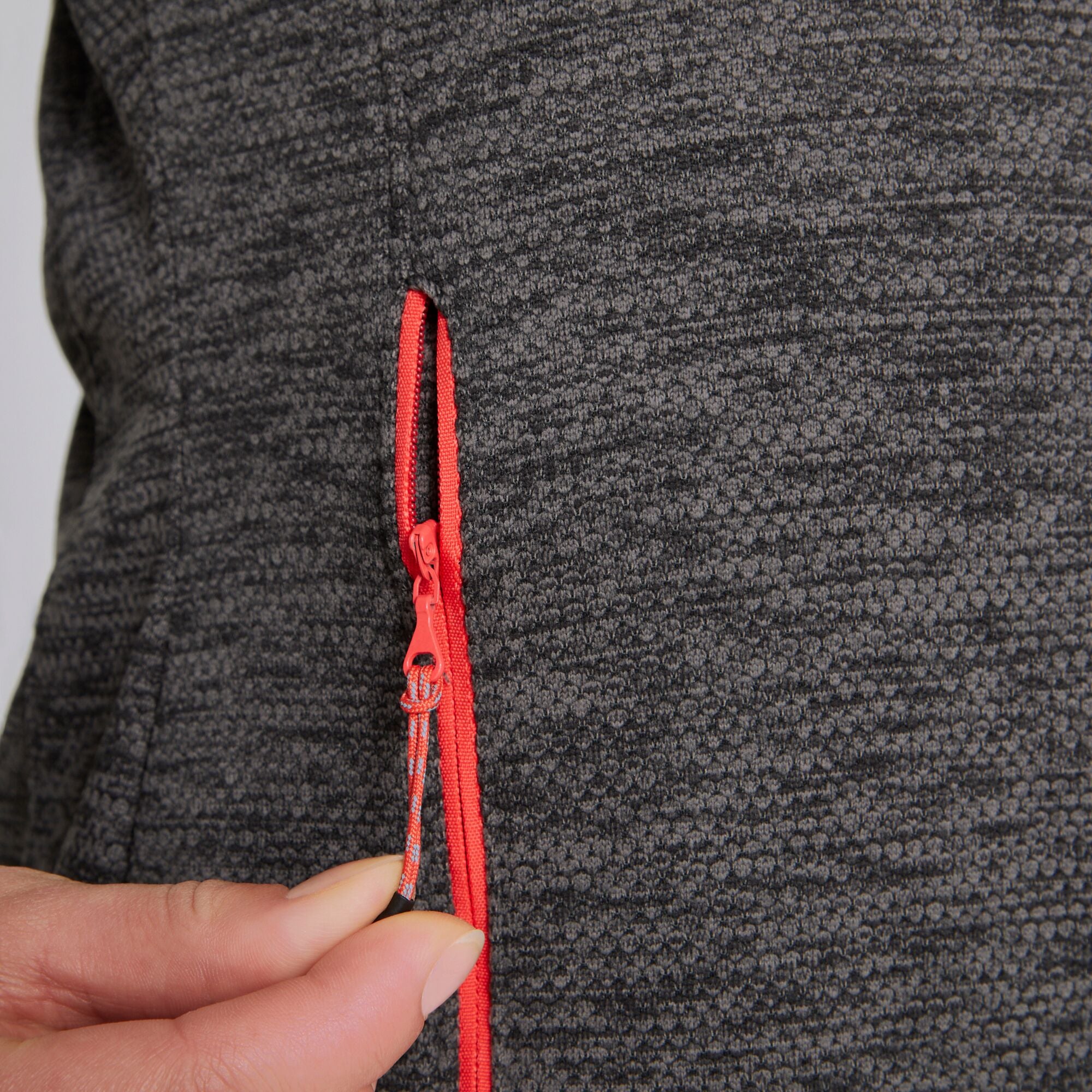 Women's Stromer Full Zip Fleece | Charcoal