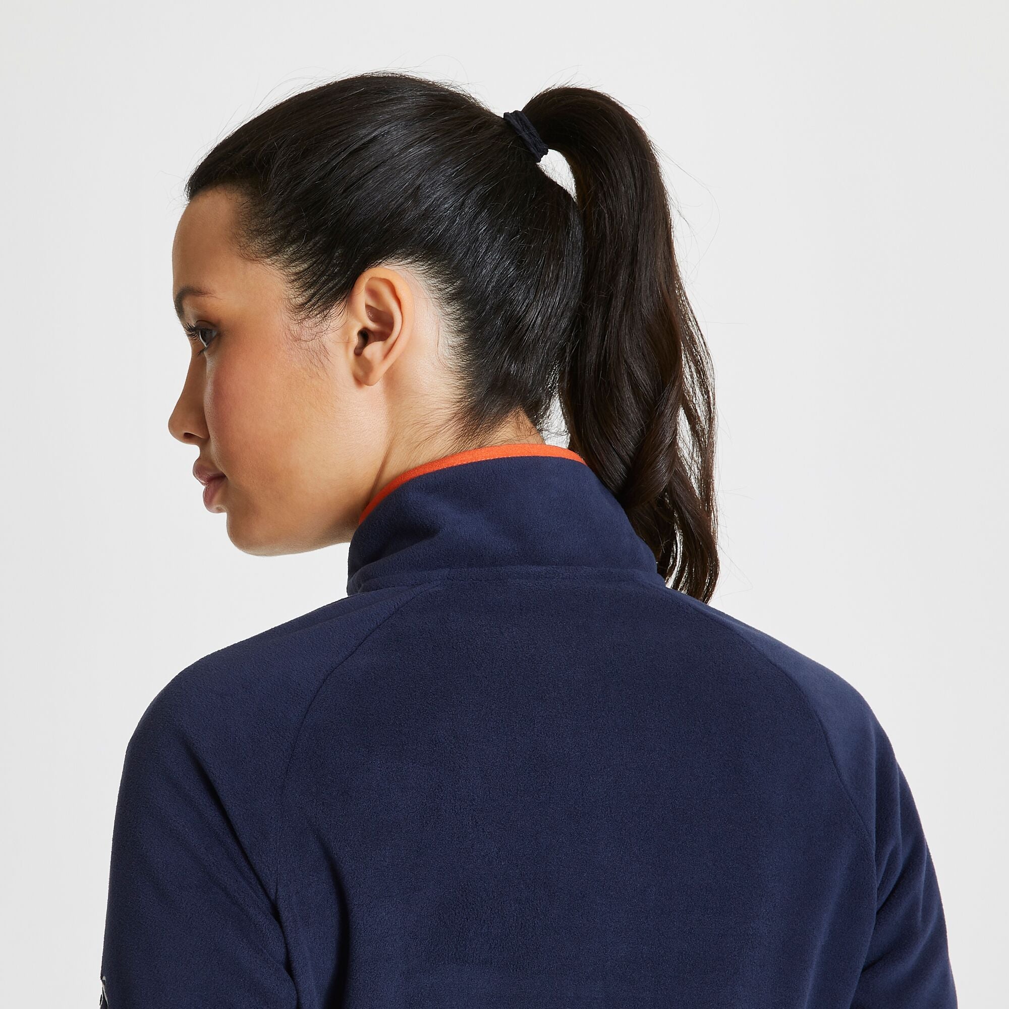 Women's Kyla Half Zip Fleece | Blue Navy/Calico