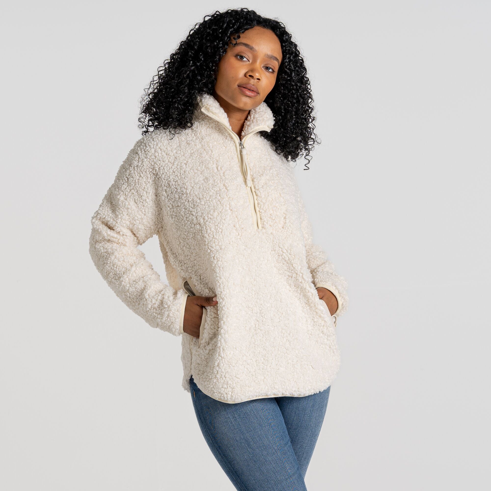 Women's Orlena Half Zip Fleece | Calico