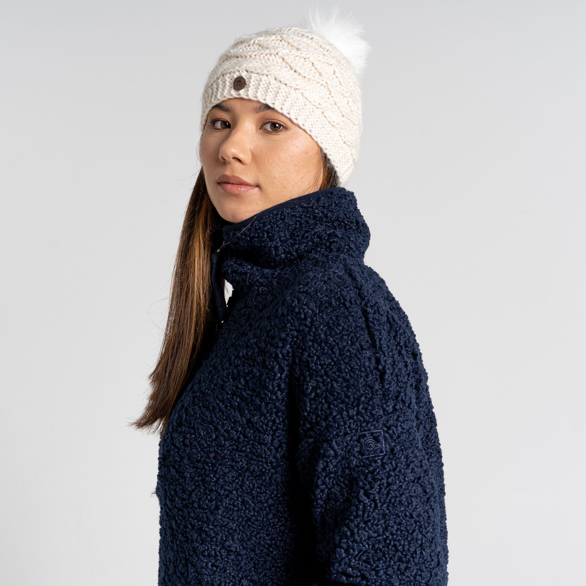 Women's Orlena Half Zip Fleece | Blue Navy