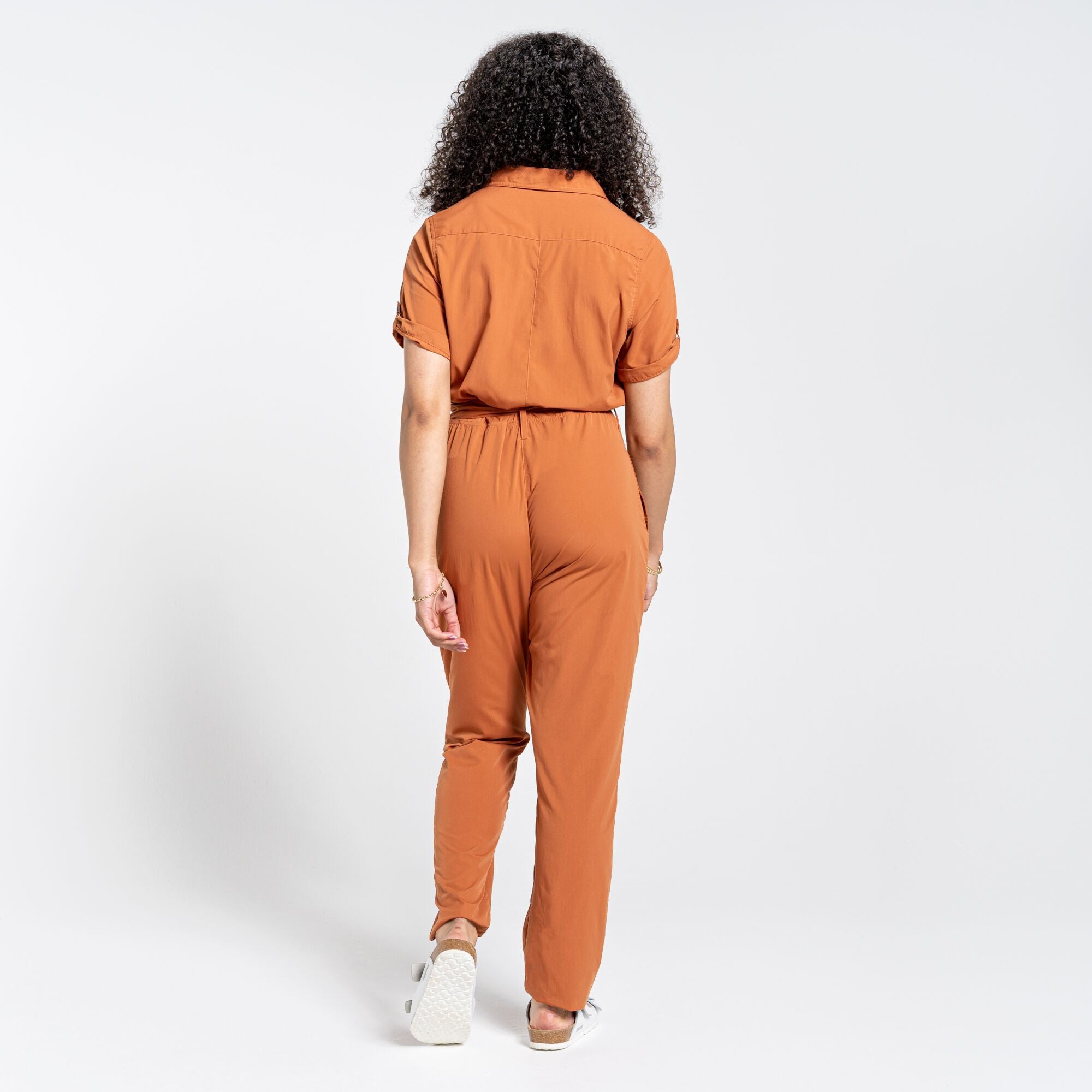 Women's Insect Shield® Rania Jumpsuit - Toasted Pecan