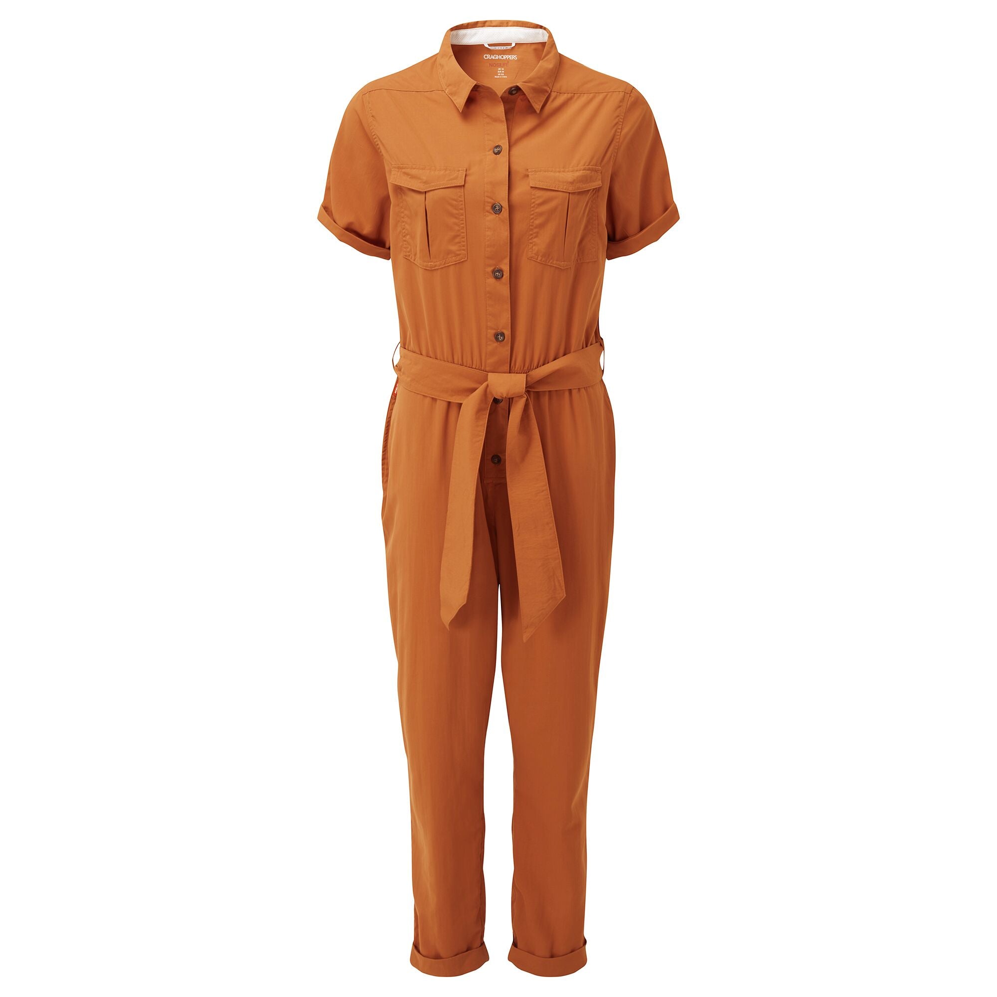 Women's Insect Shield® Rania Jumpsuit | Toasted Pecan