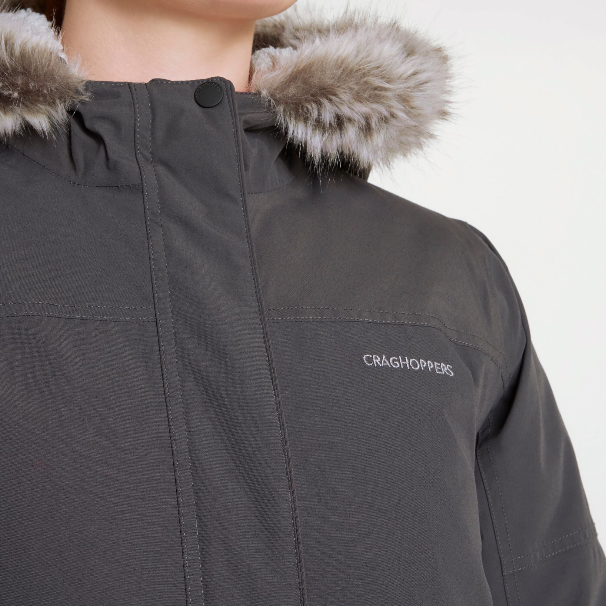 Women's Elison Waterproof Parka - Charcoal