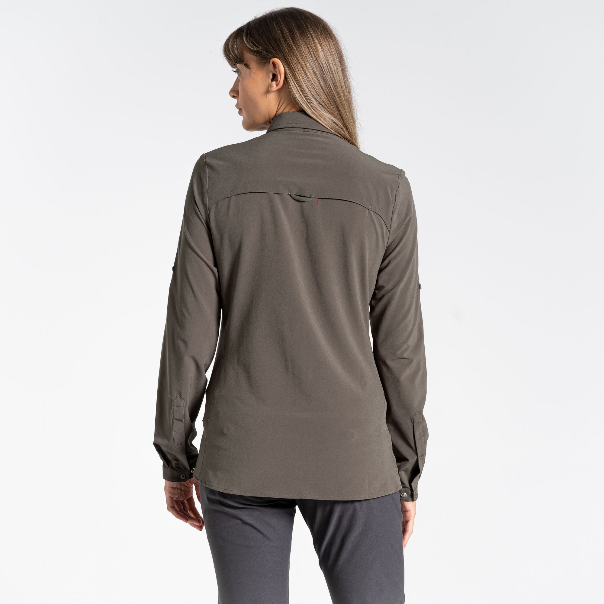 Women's Insect Shield® Pro Long-Sleeved Shirt - Mid Khaki