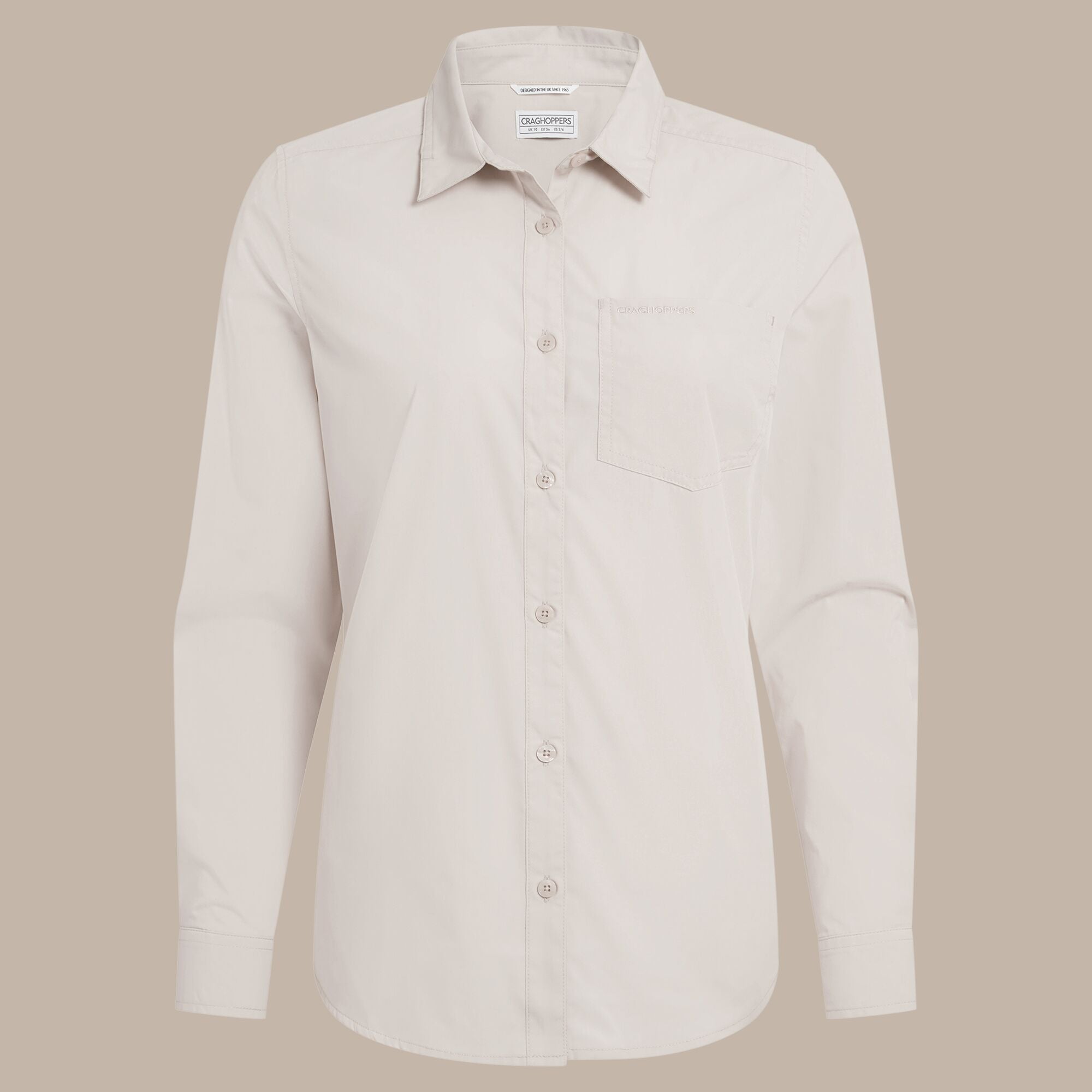 Women's Kiwi Long Sleeved Shirt - Stone